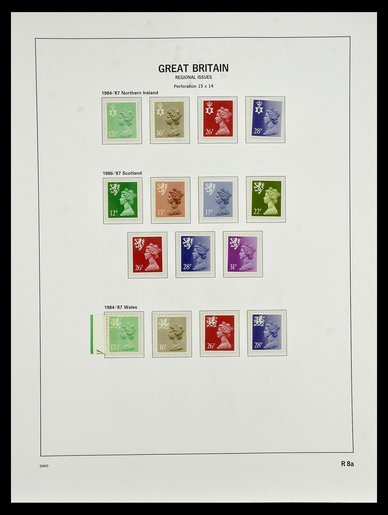 35125 222 - Postzegelverzameling 35125 Engeland 1840-2004.