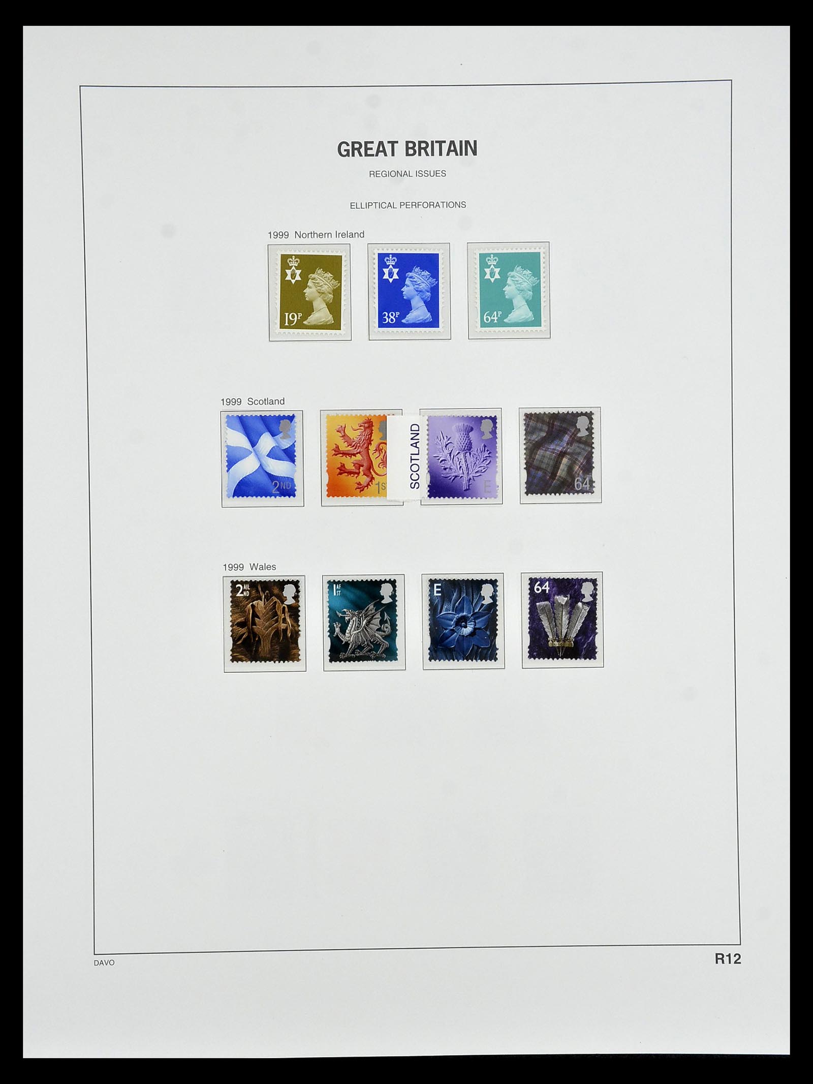 35125 228 - Postzegelverzameling 35125 Engeland 1840-2004.