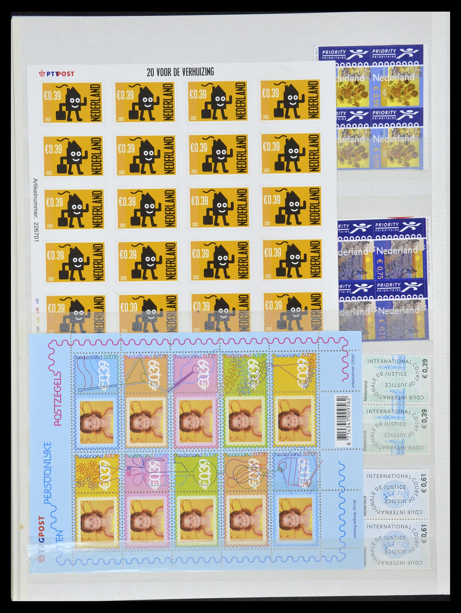 35126 022 - Stamp Collection 35126 Netherlands 1999-2019!