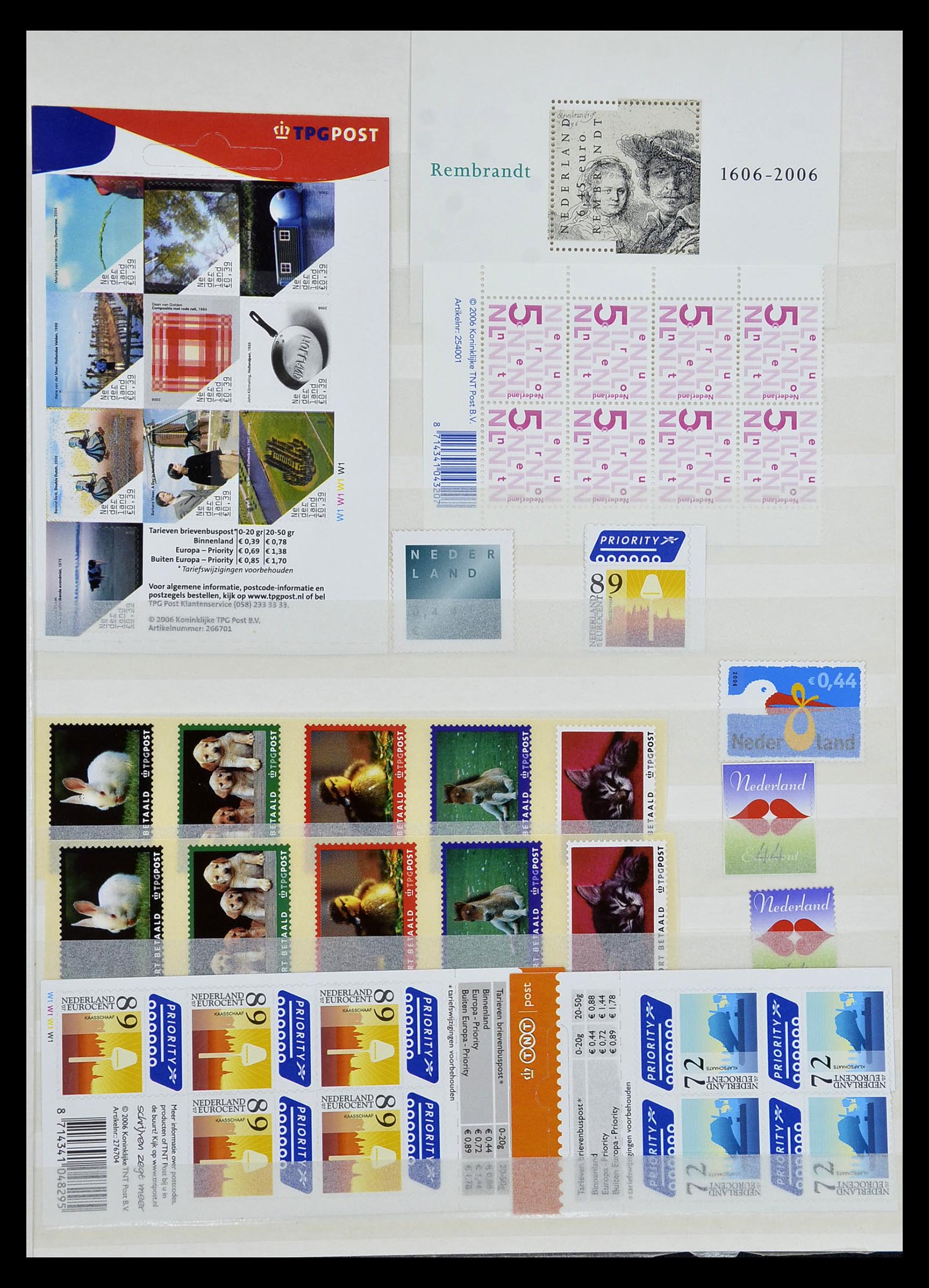 35126 041 - Postzegelverzameling 35126 Nederland 1999-2019!