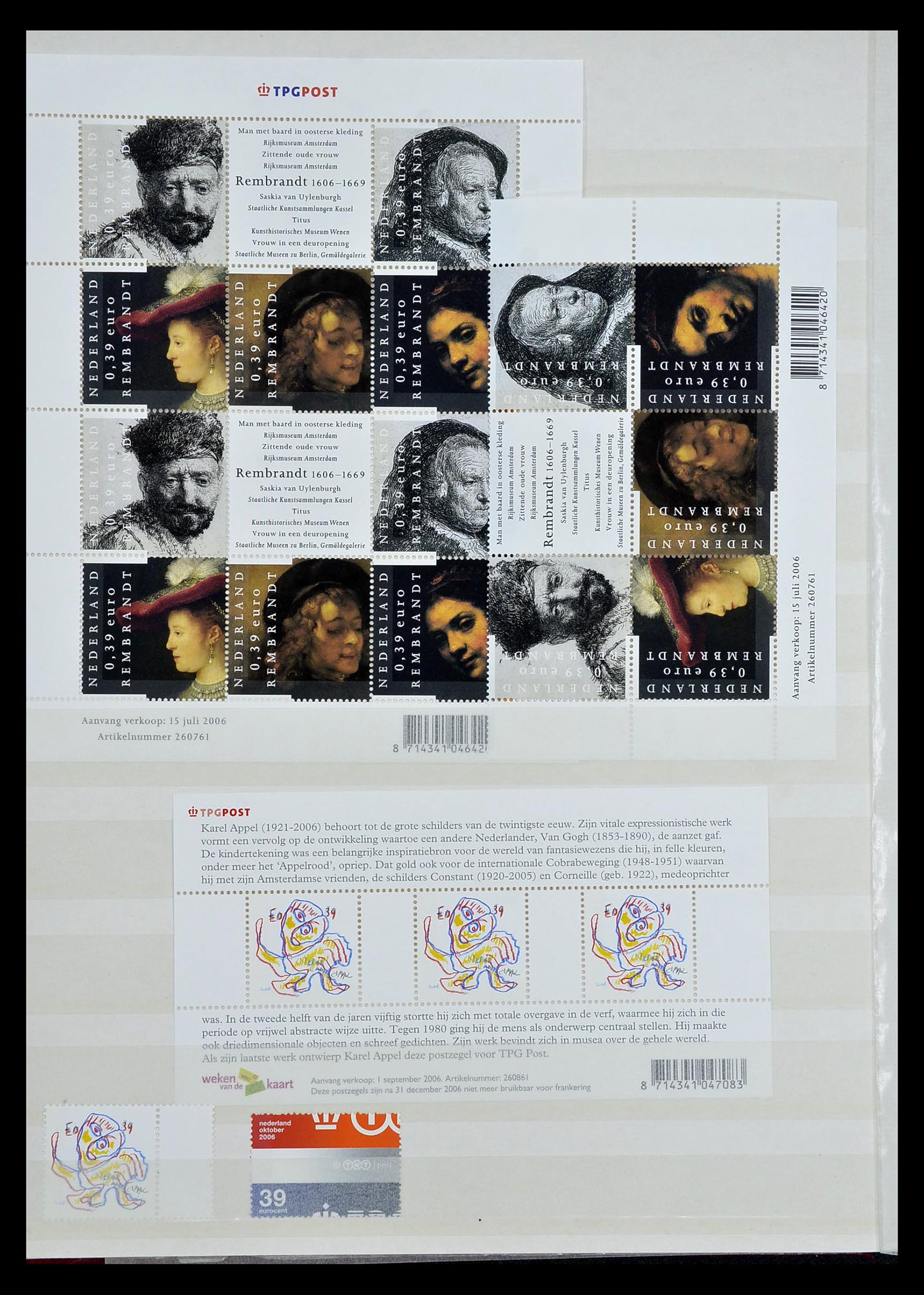 35126 044 - Postzegelverzameling 35126 Nederland 1999-2019!