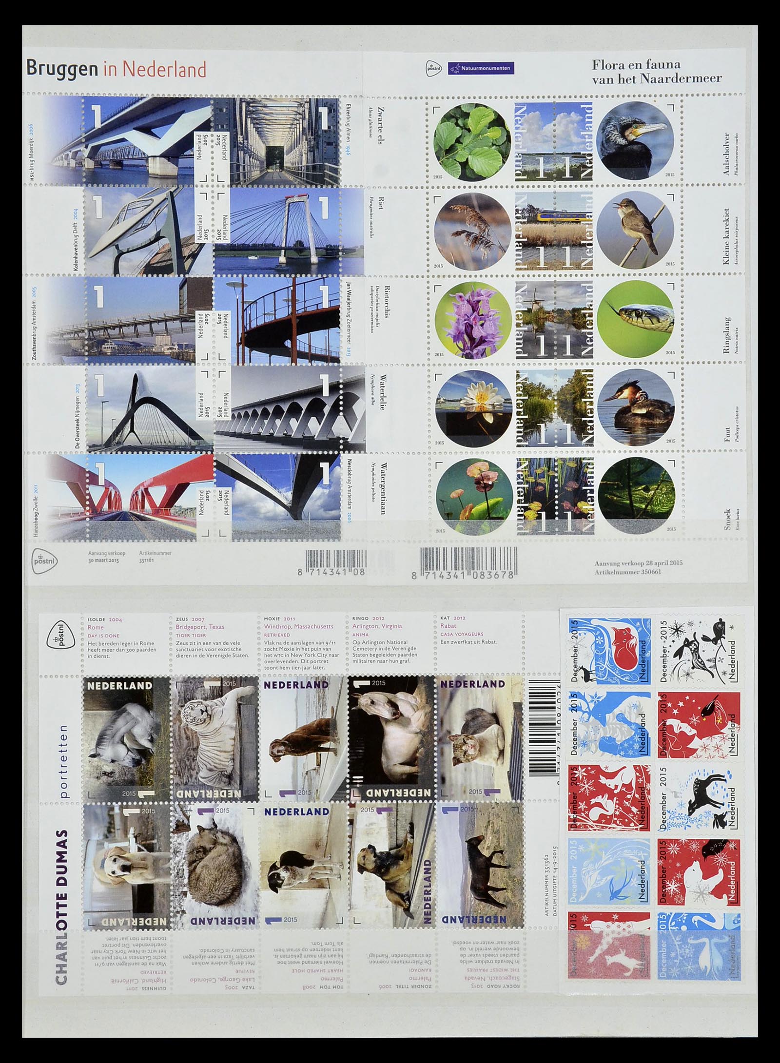 35126 087 - Stamp Collection 35126 Netherlands 1999-2019!