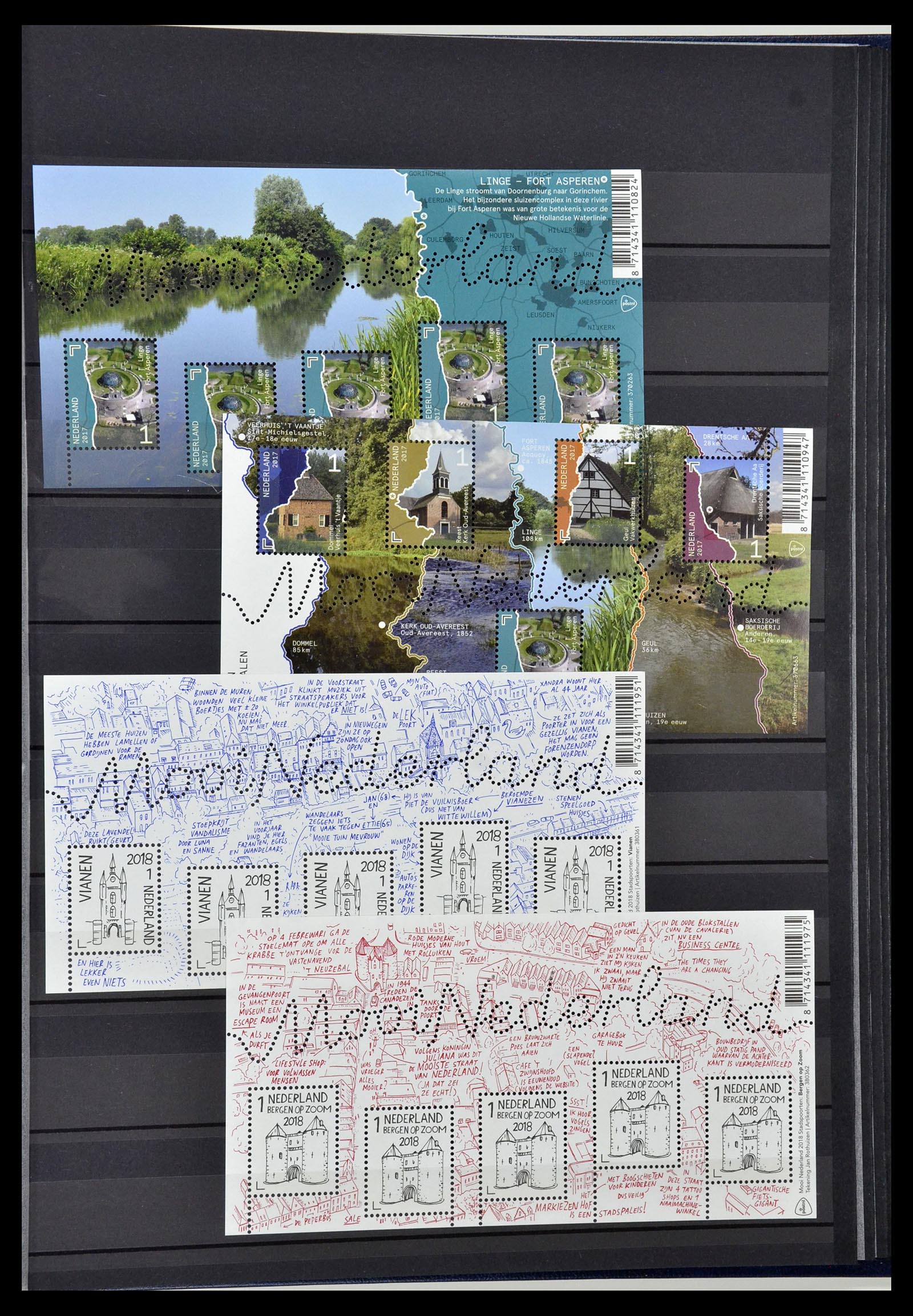 35128 025 - Postzegelverzameling 35128 Nederland 2005-2019!