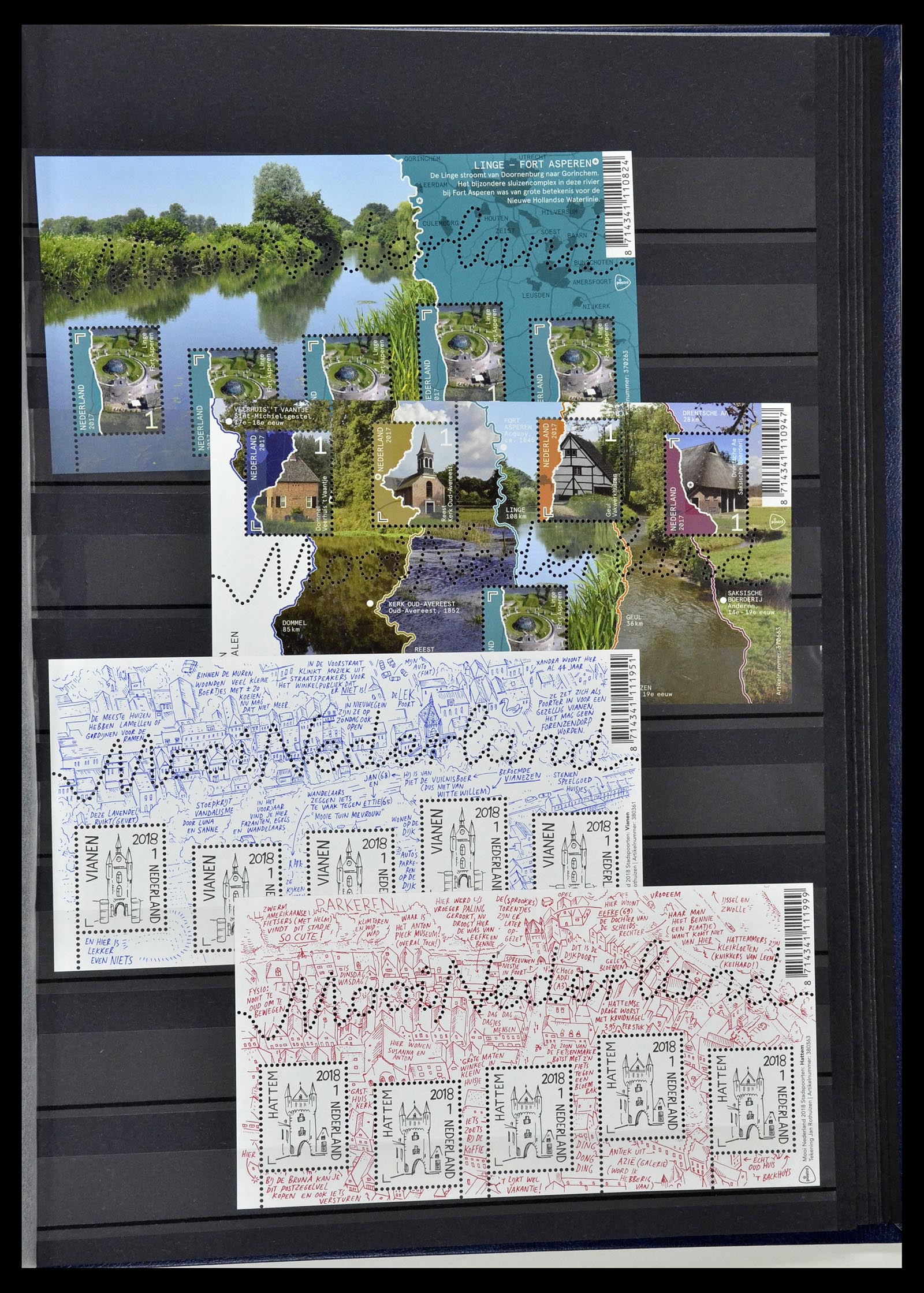 35129 025 - Postzegelverzameling 35129 Nederland 2005-2019!