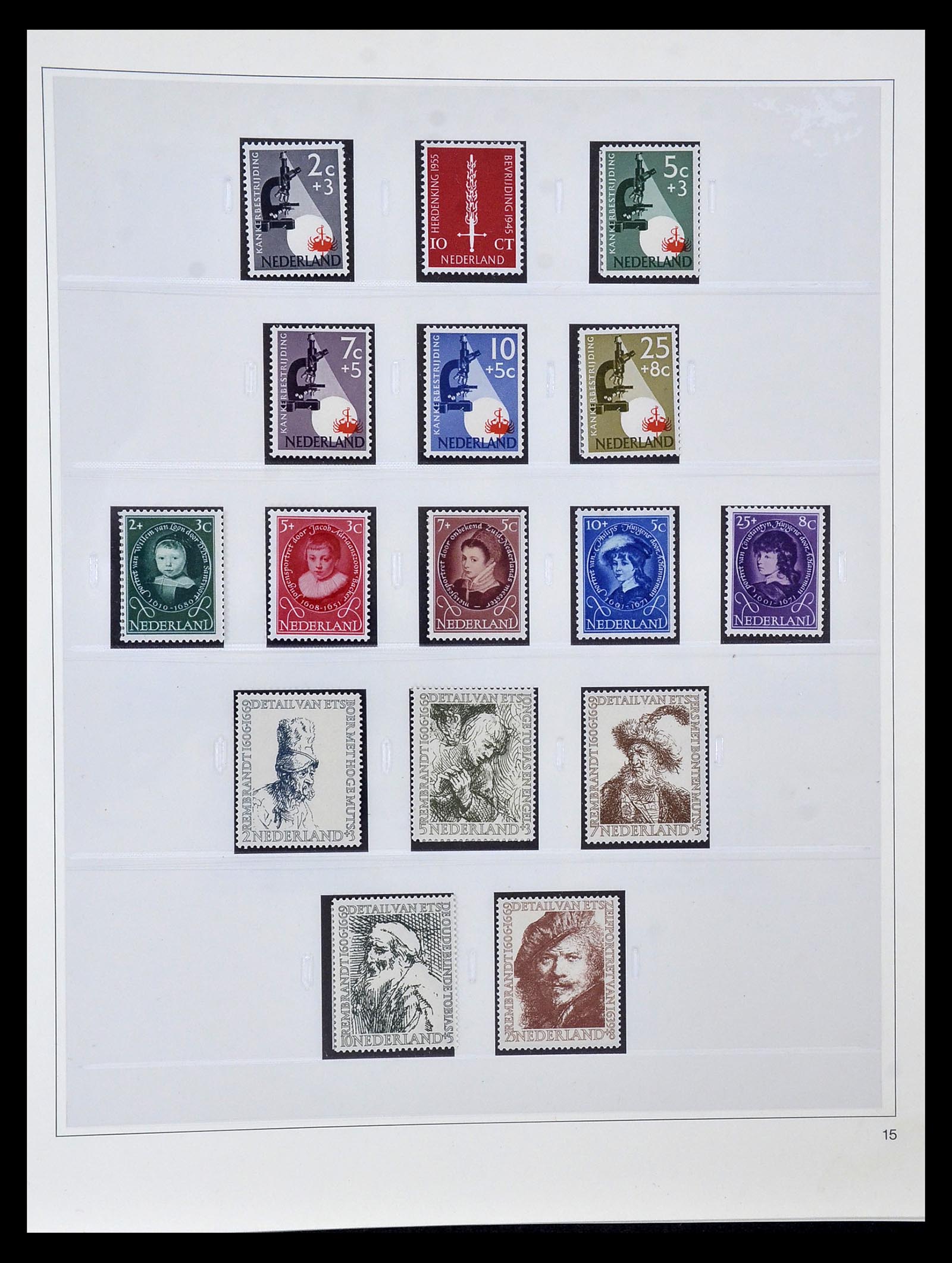 35130 025 - Postzegelverzameling 35130 Nederland 1936-2019!