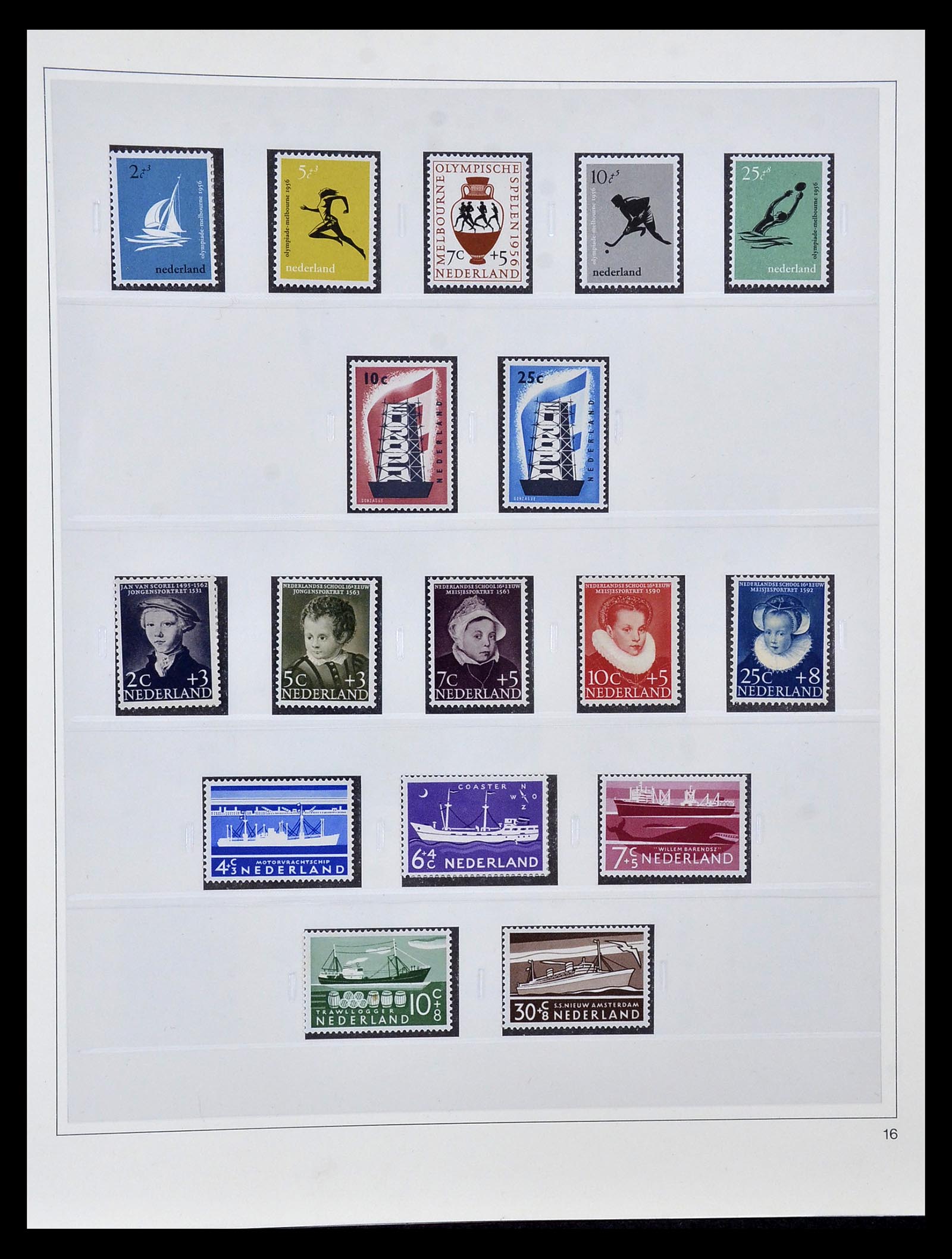 35130 026 - Stamp Collection 35130 Netherlands 1936-2019!