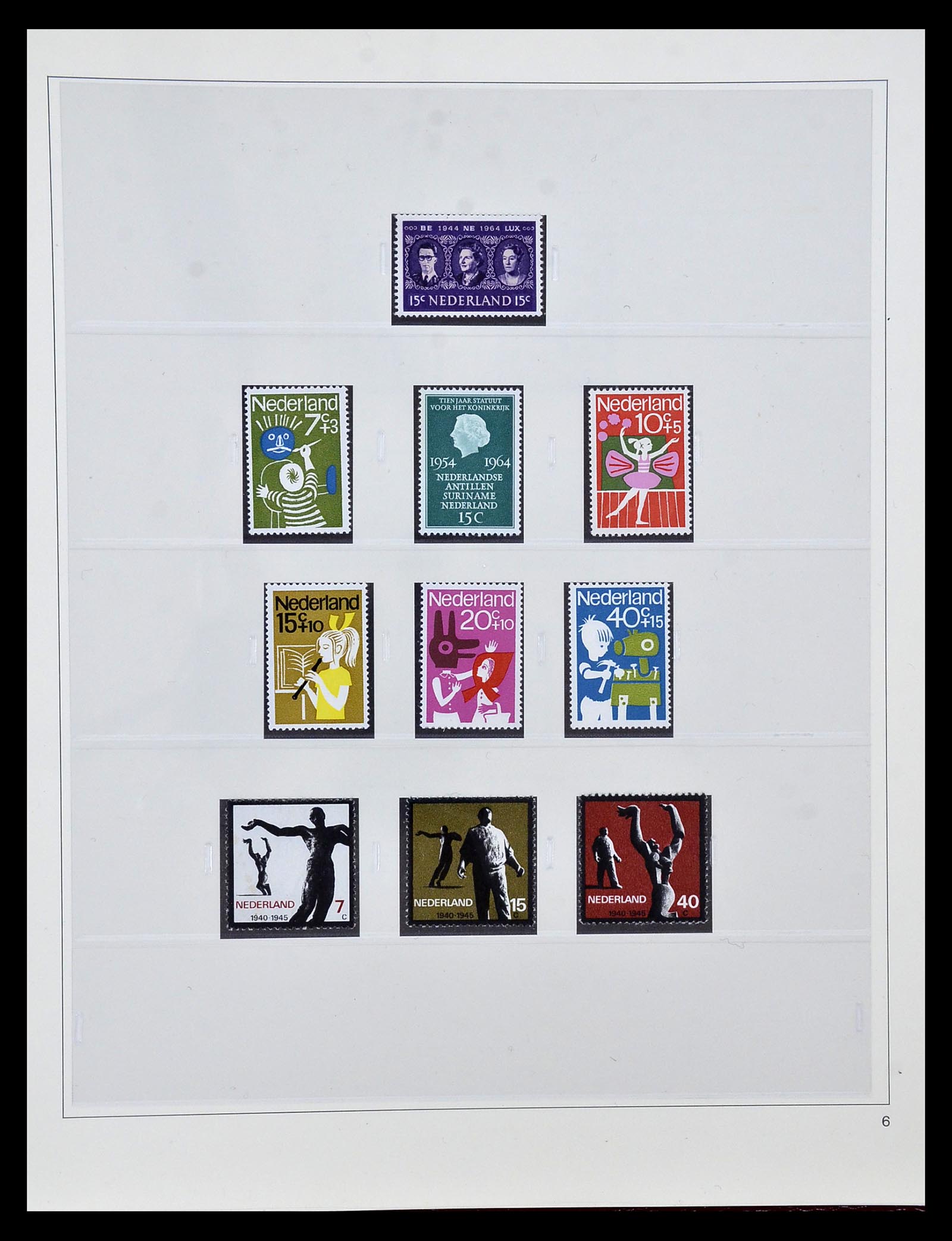 35130 038 - Postzegelverzameling 35130 Nederland 1936-2019!