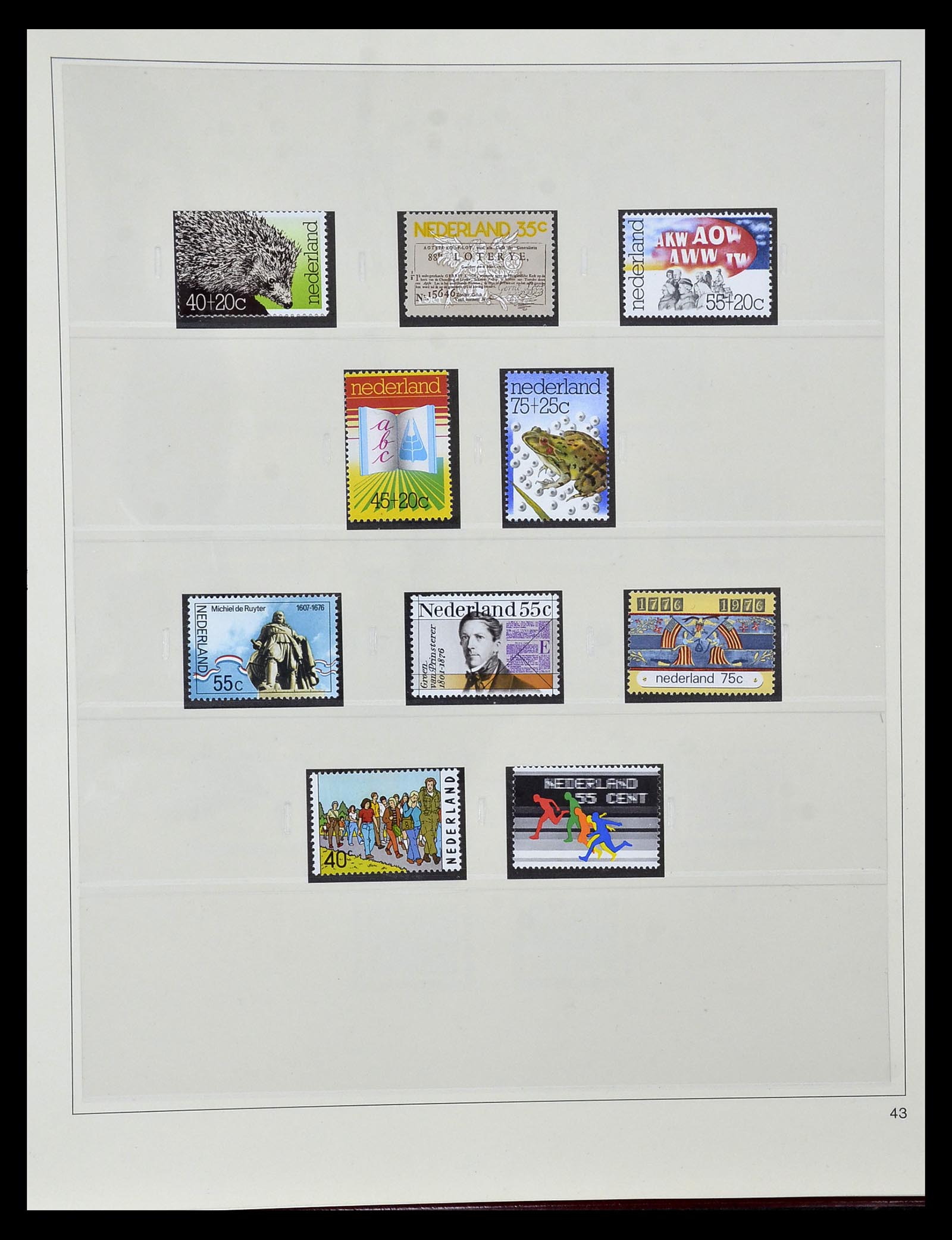 35130 075 - Postzegelverzameling 35130 Nederland 1936-2019!