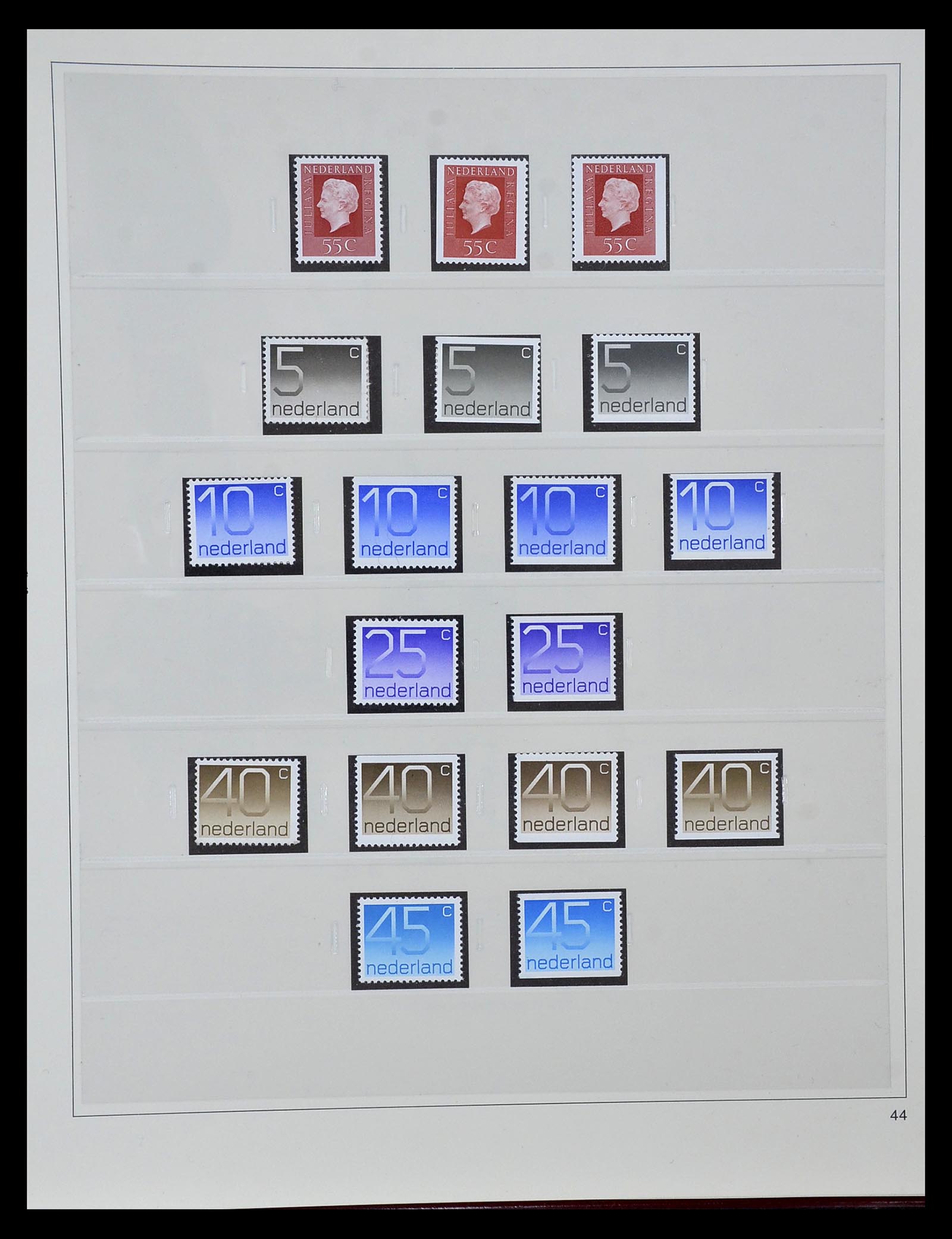 35130 076 - Postzegelverzameling 35130 Nederland 1936-2019!