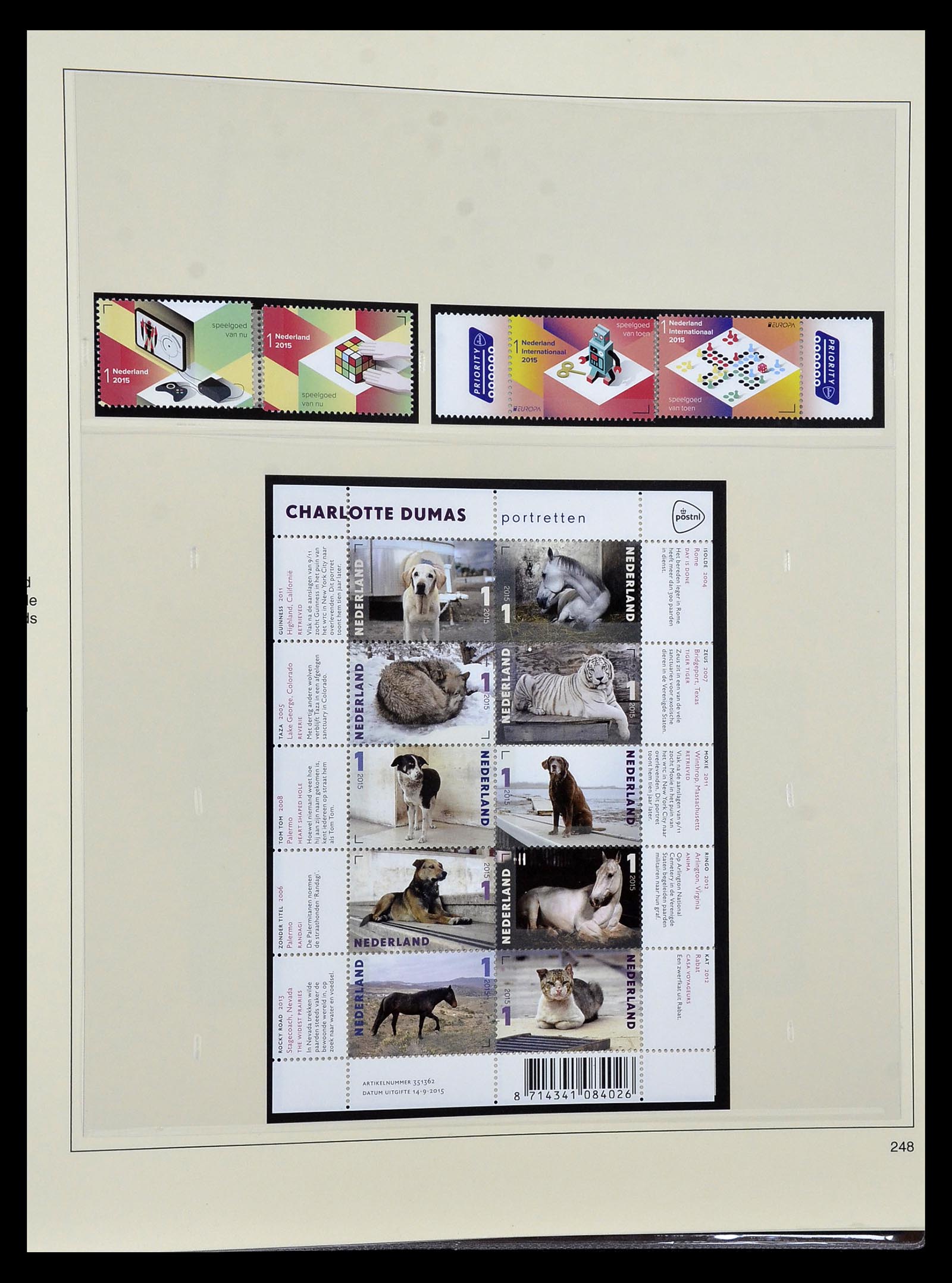 35130 323 - Postzegelverzameling 35130 Nederland 1936-2019!