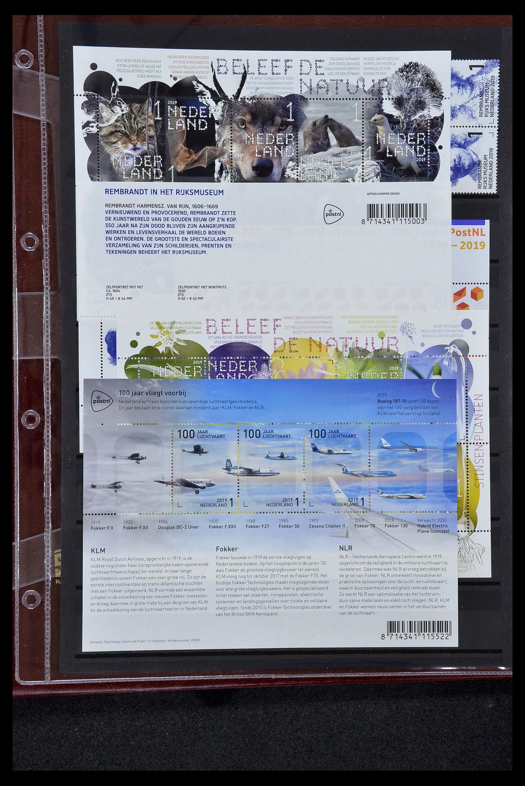 35130 350 - Postzegelverzameling 35130 Nederland 1936-2019!