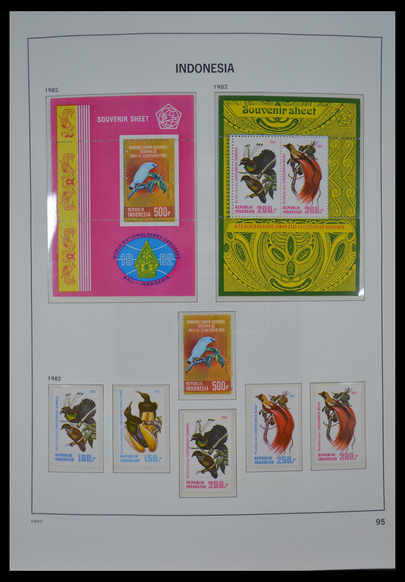 35131 097 - Postzegelverzameling 35131 Indonesië 1950-2000.
