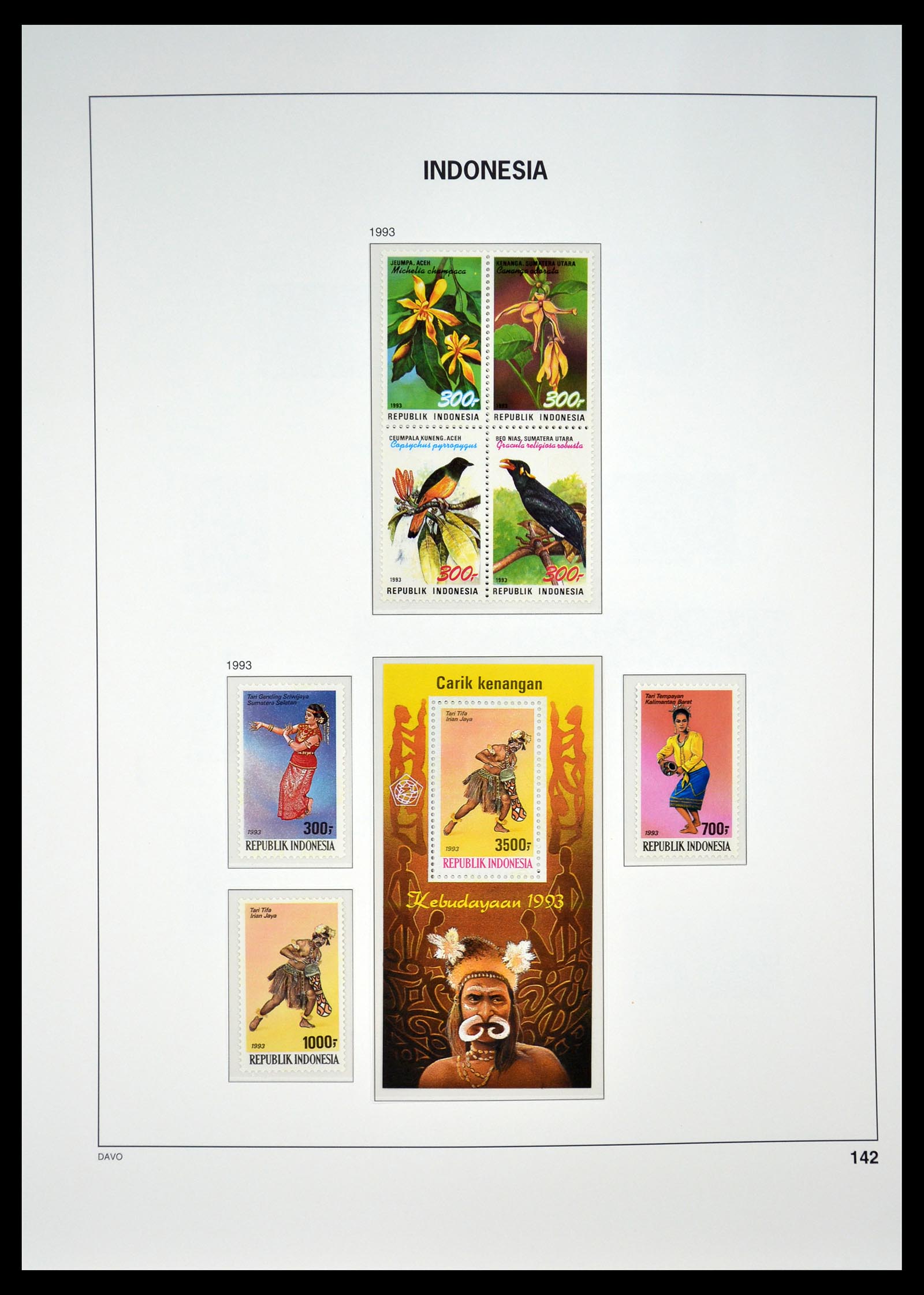 35131 147 - Postzegelverzameling 35131 Indonesië 1950-2000.