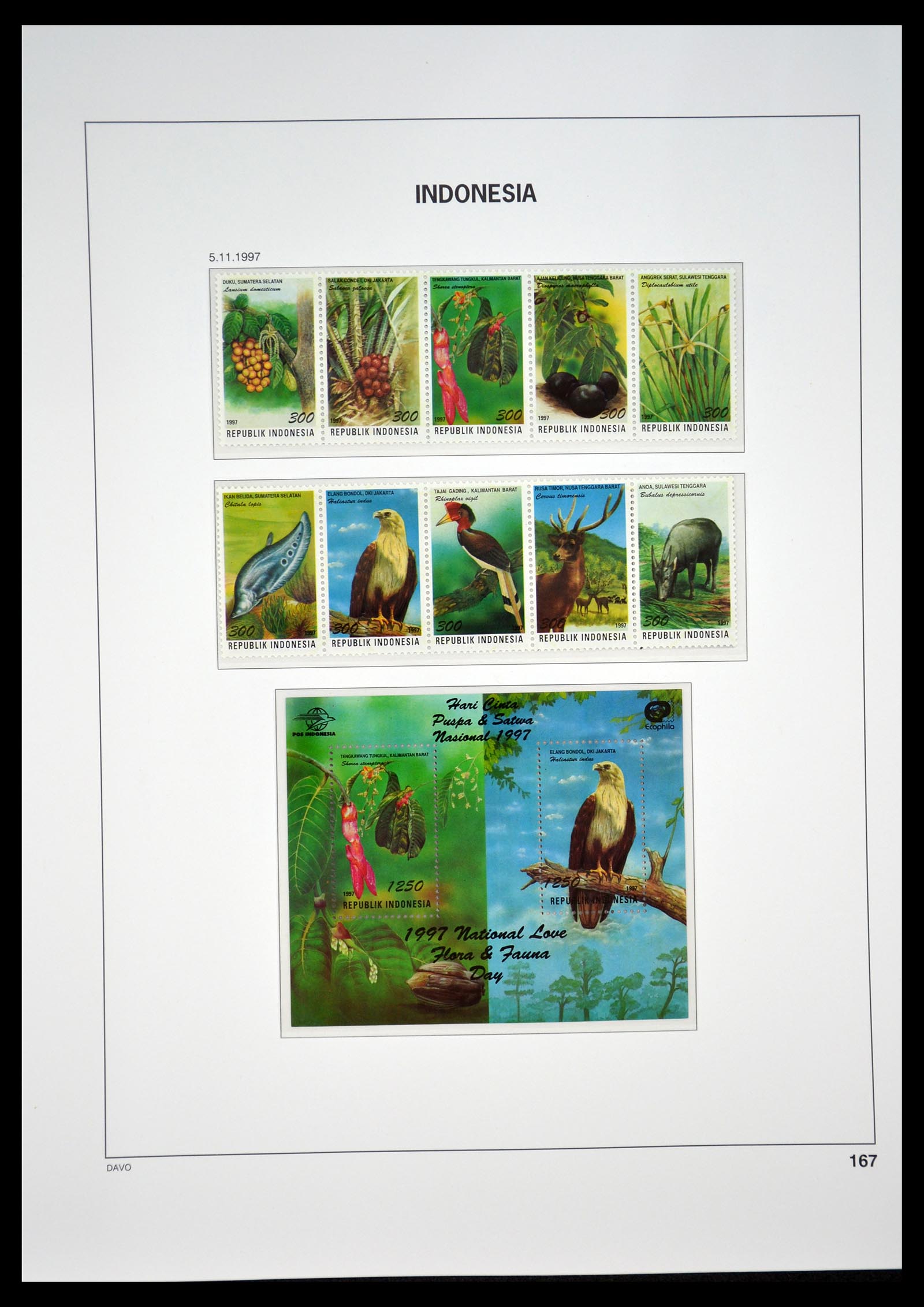 35131 172 - Postzegelverzameling 35131 Indonesië 1950-2000.