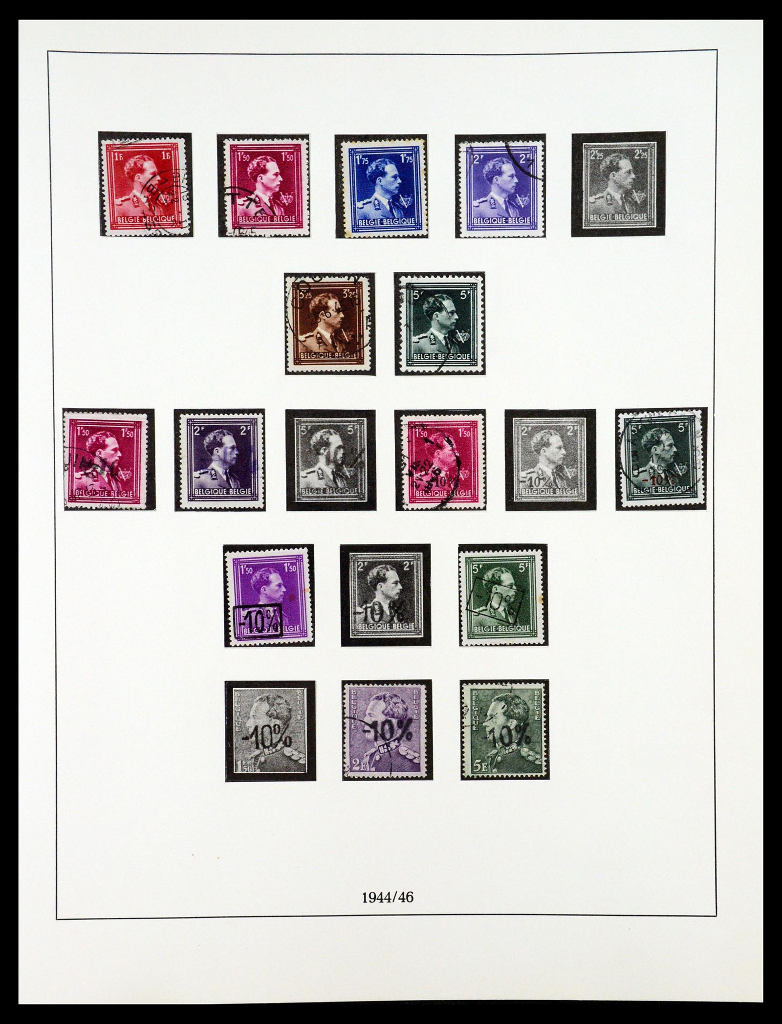 35132 018 - Stamp Collection 35132 Belgium 1941-1996.