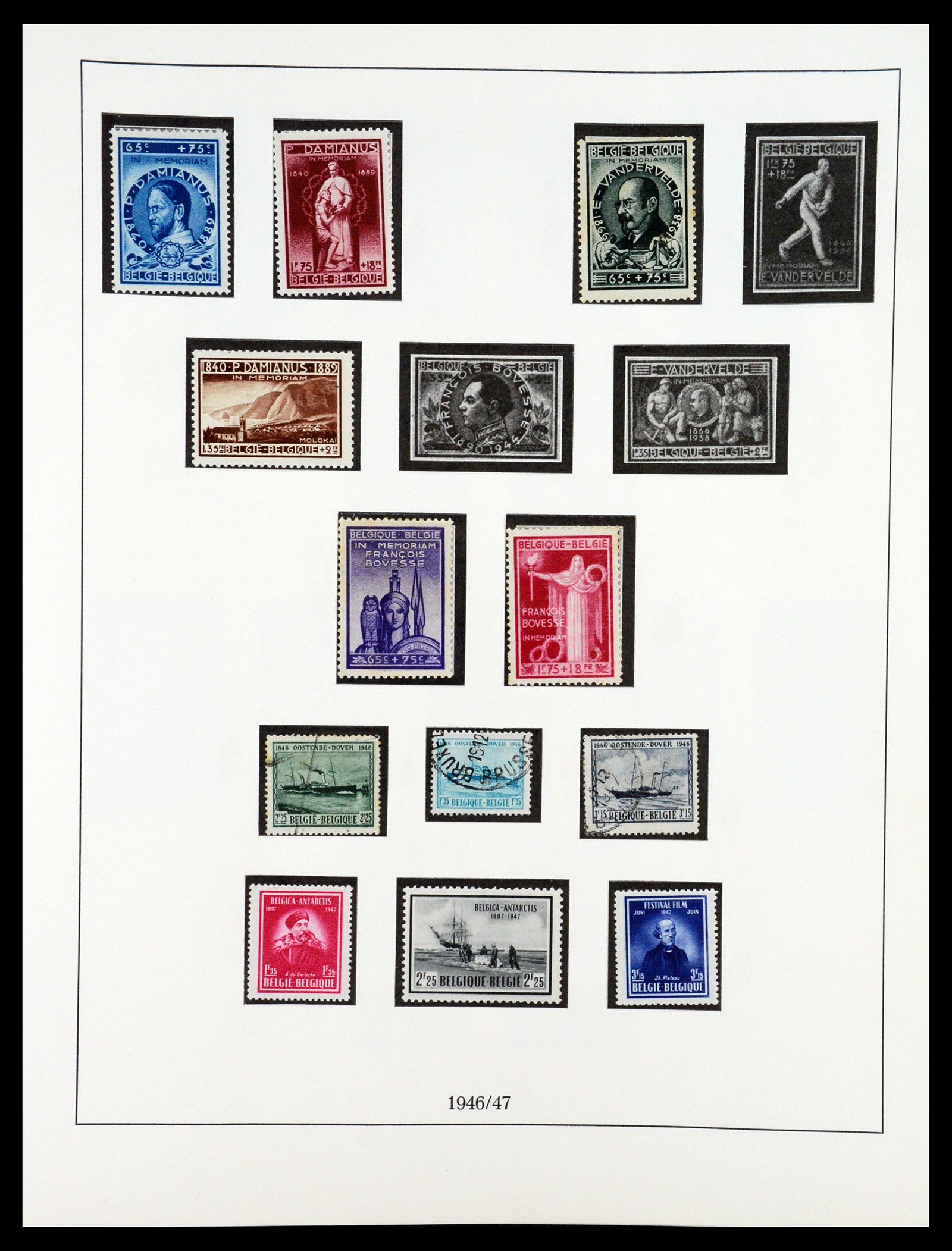 35132 023 - Stamp Collection 35132 Belgium 1941-1996.