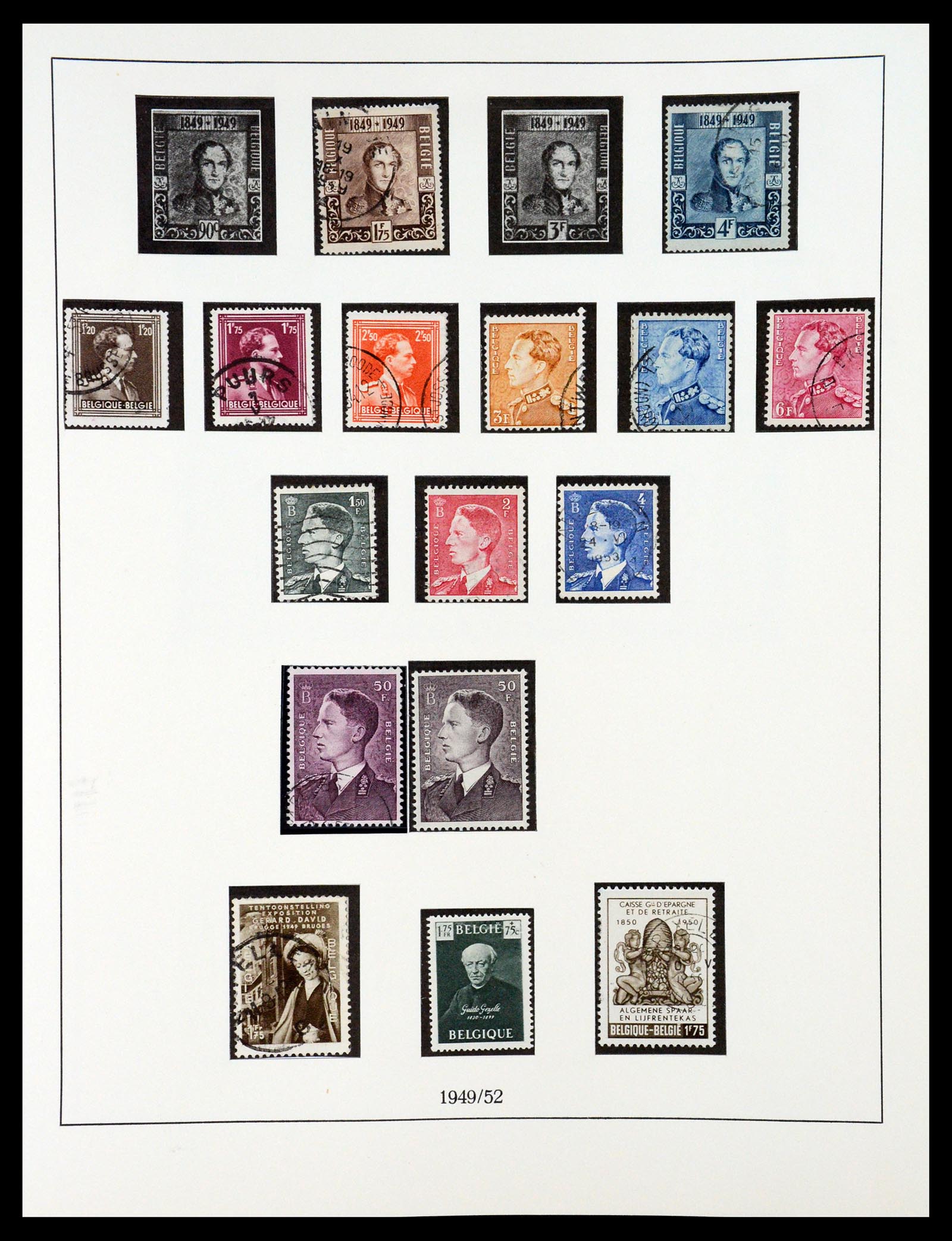 35132 028 - Stamp Collection 35132 Belgium 1941-1996.