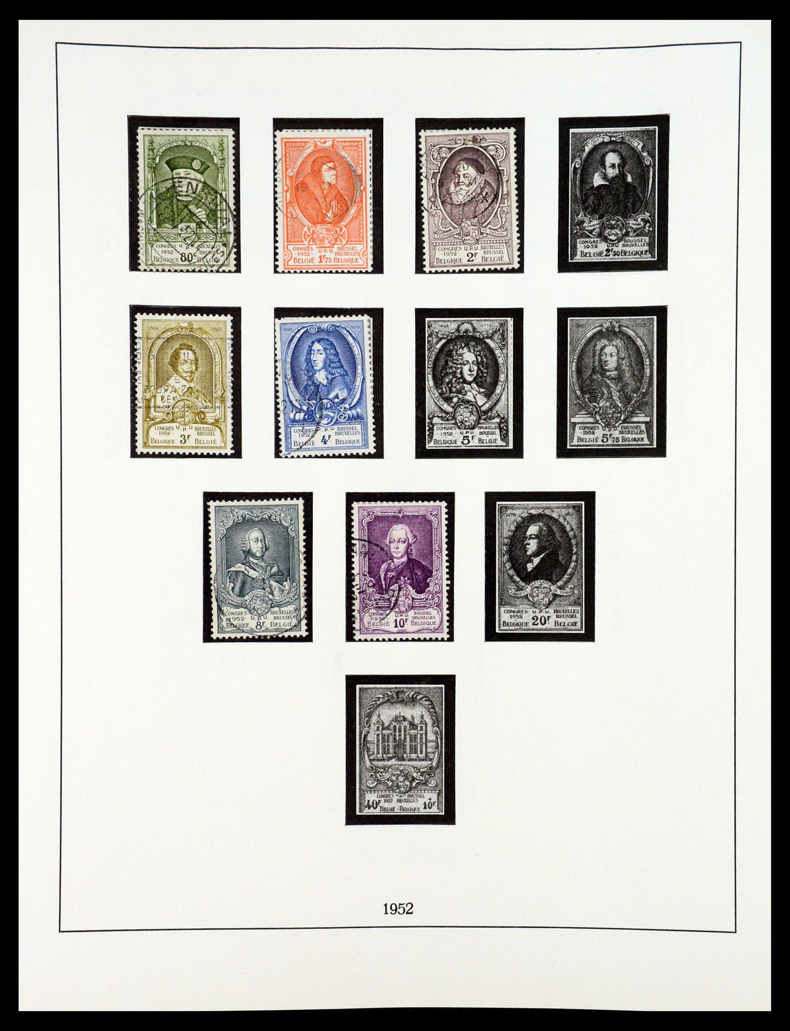 35132 031 - Stamp Collection 35132 Belgium 1941-1996.