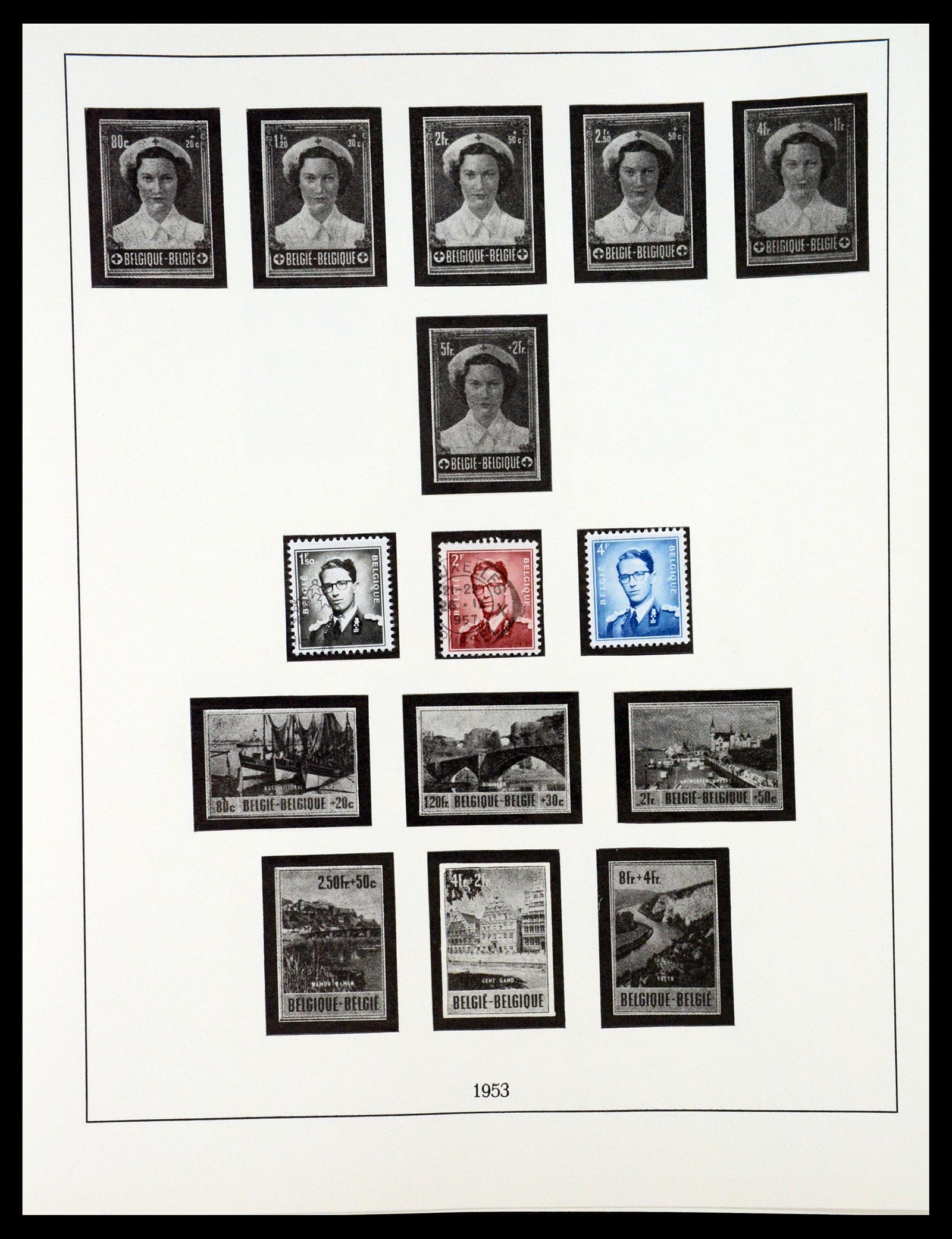 35132 033 - Stamp Collection 35132 Belgium 1941-1996.