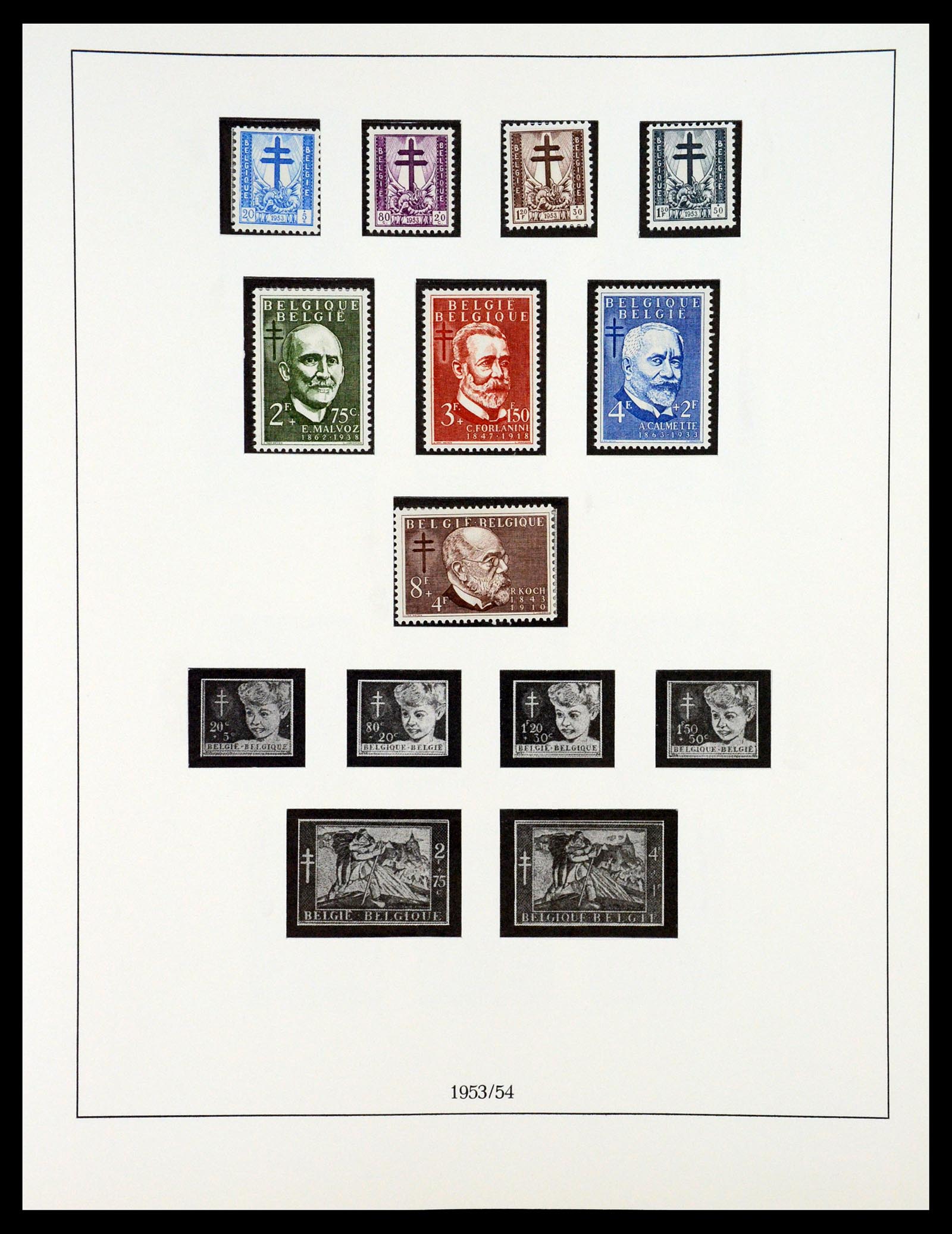 35132 034 - Stamp Collection 35132 Belgium 1941-1996.