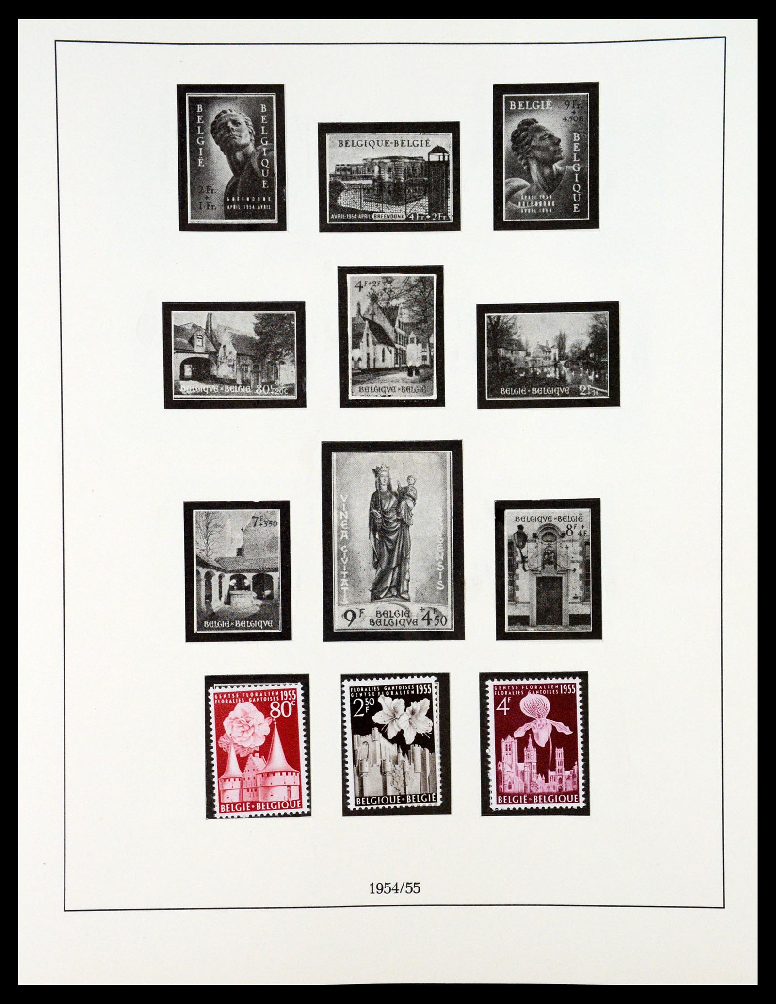 35132 035 - Stamp Collection 35132 Belgium 1941-1996.