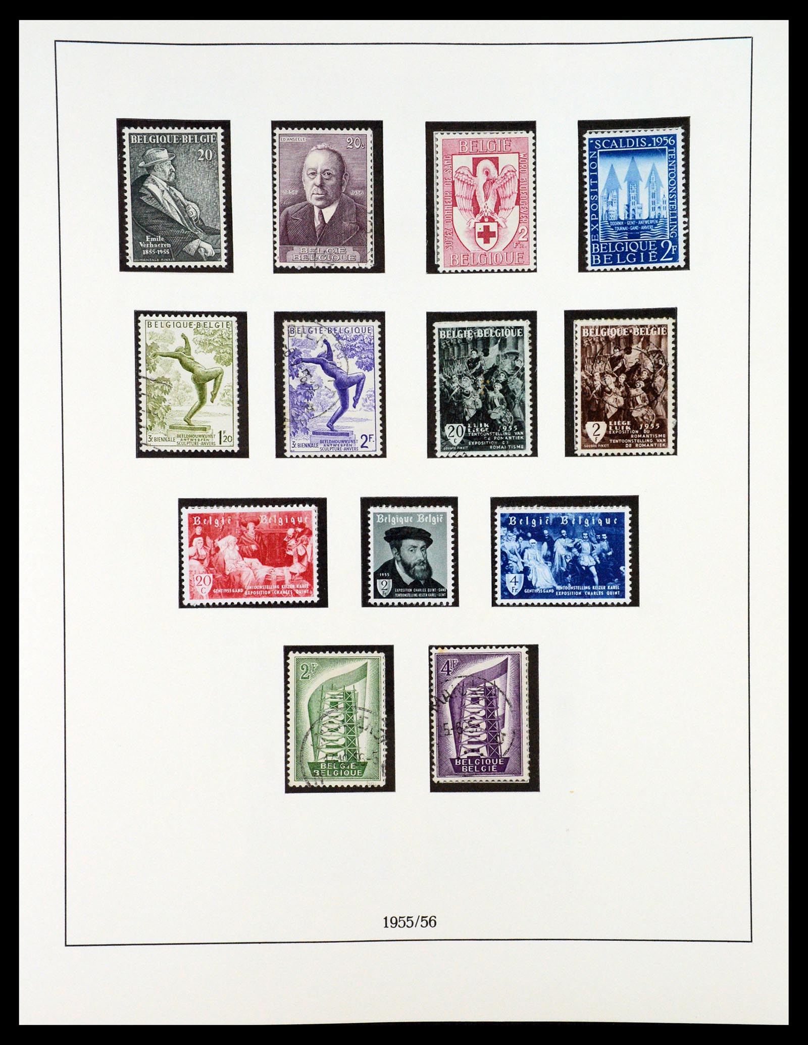 35132 036 - Stamp Collection 35132 Belgium 1941-1996.