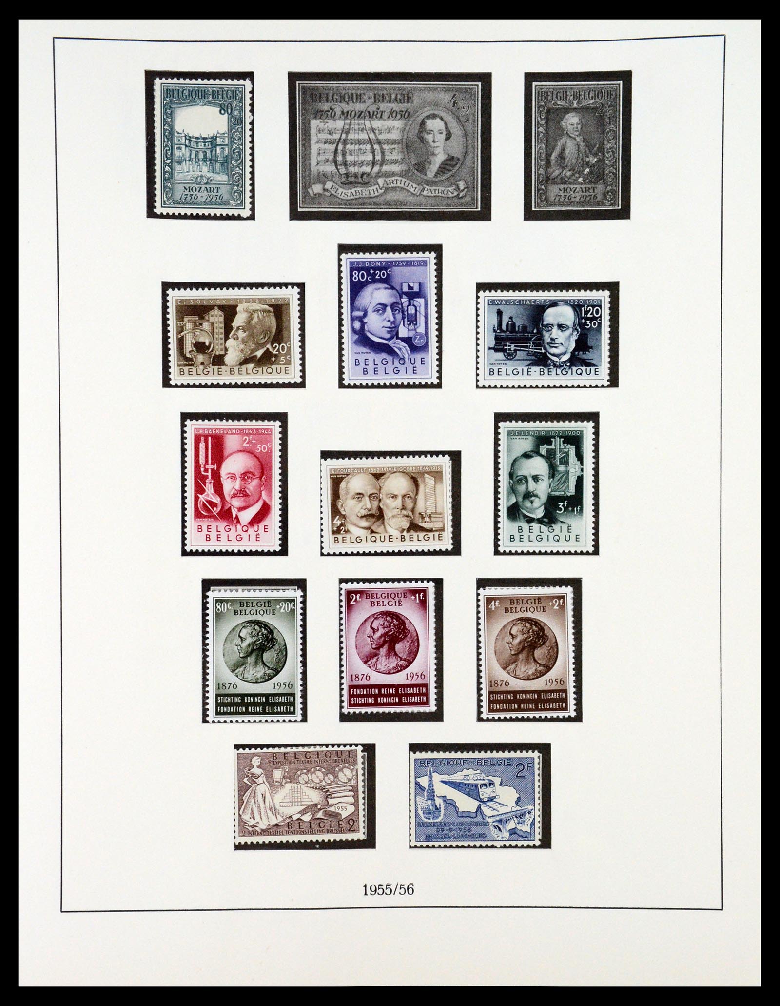 35132 037 - Stamp Collection 35132 Belgium 1941-1996.