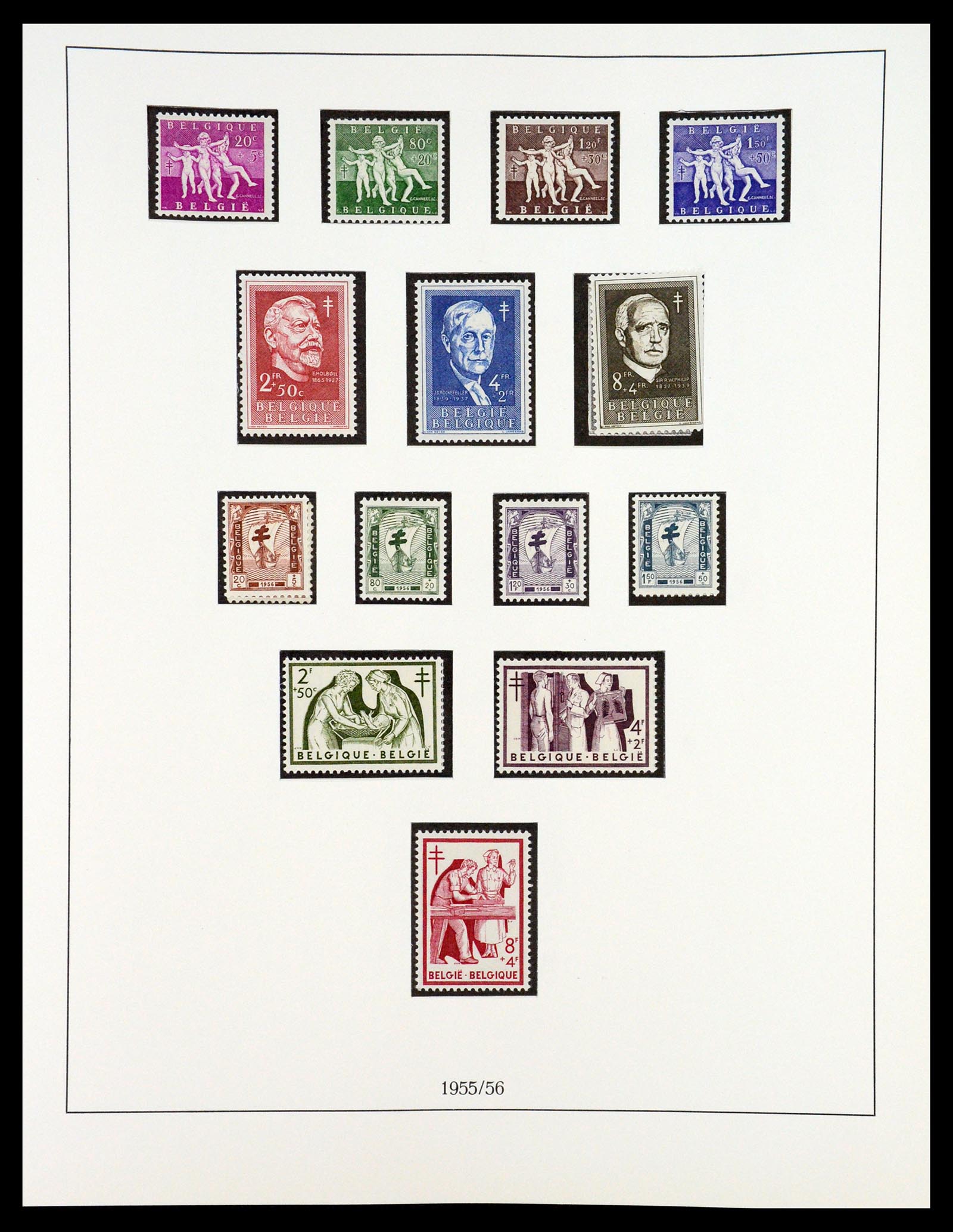 35132 038 - Stamp Collection 35132 Belgium 1941-1996.