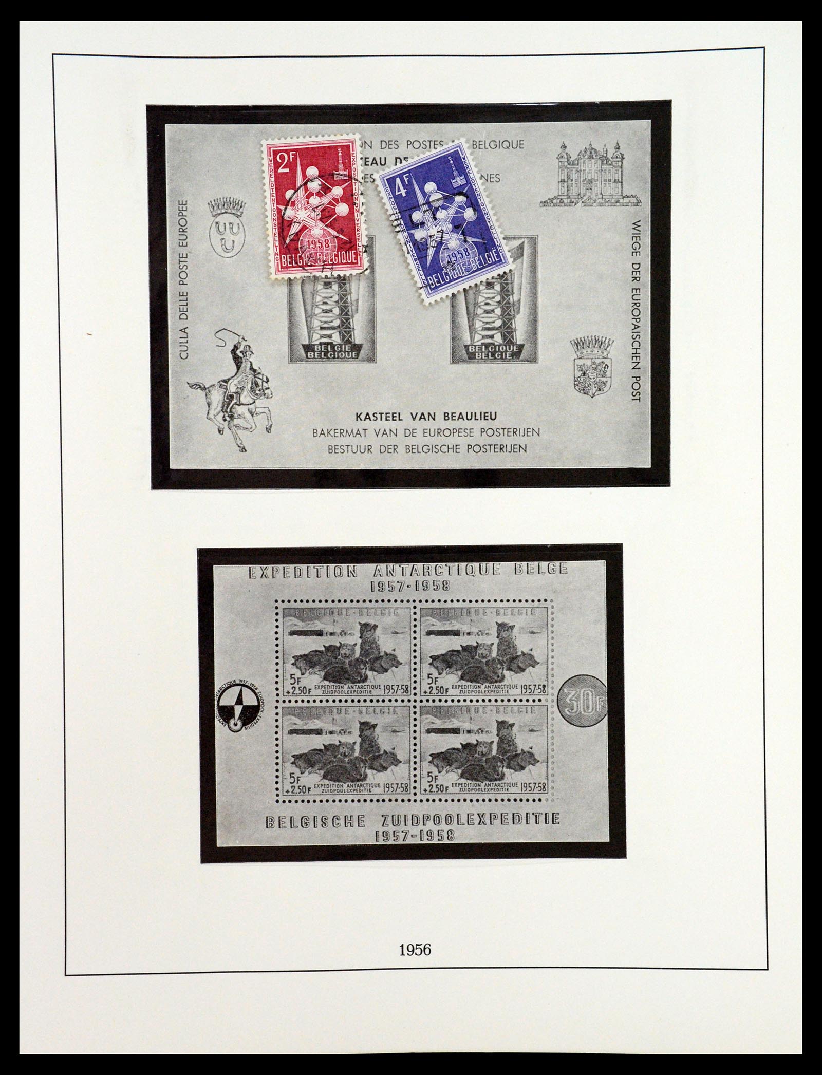 35132 041 - Stamp Collection 35132 Belgium 1941-1996.