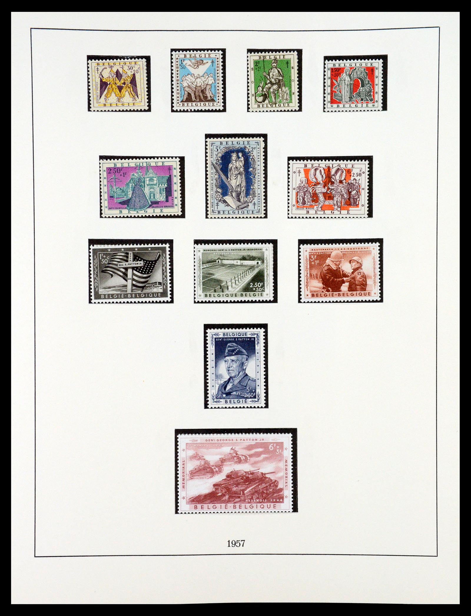 35132 042 - Stamp Collection 35132 Belgium 1941-1996.