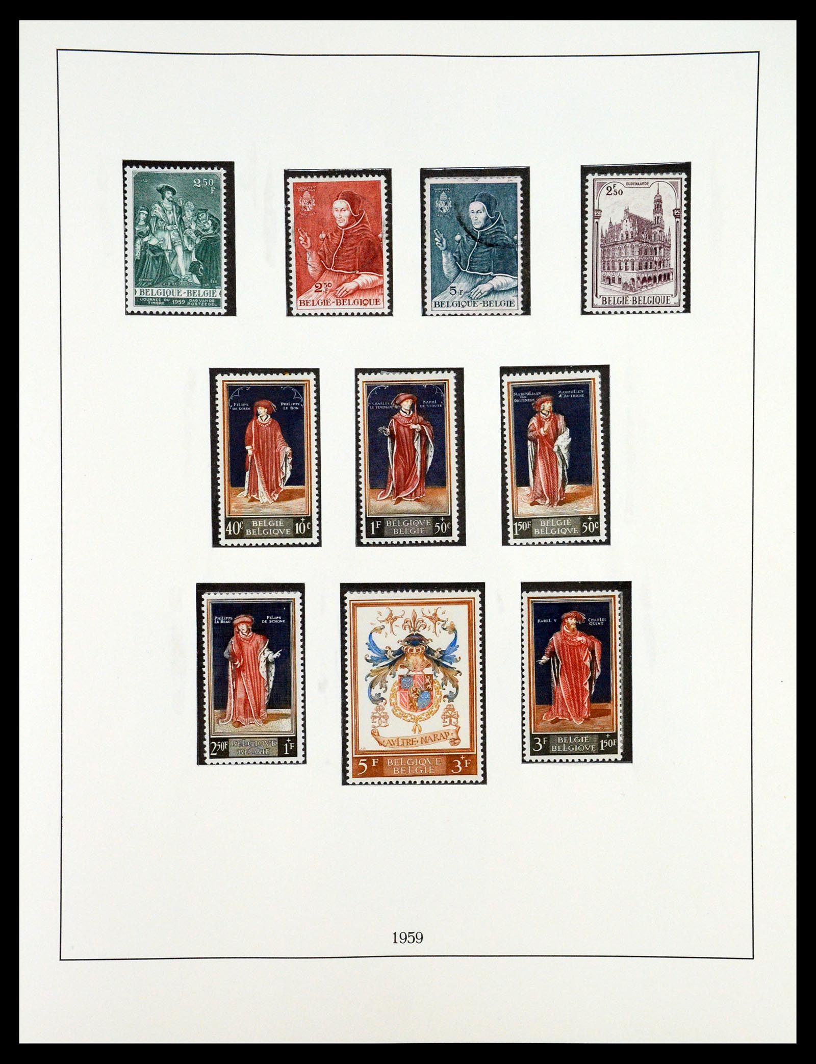35132 048 - Stamp Collection 35132 Belgium 1941-1996.