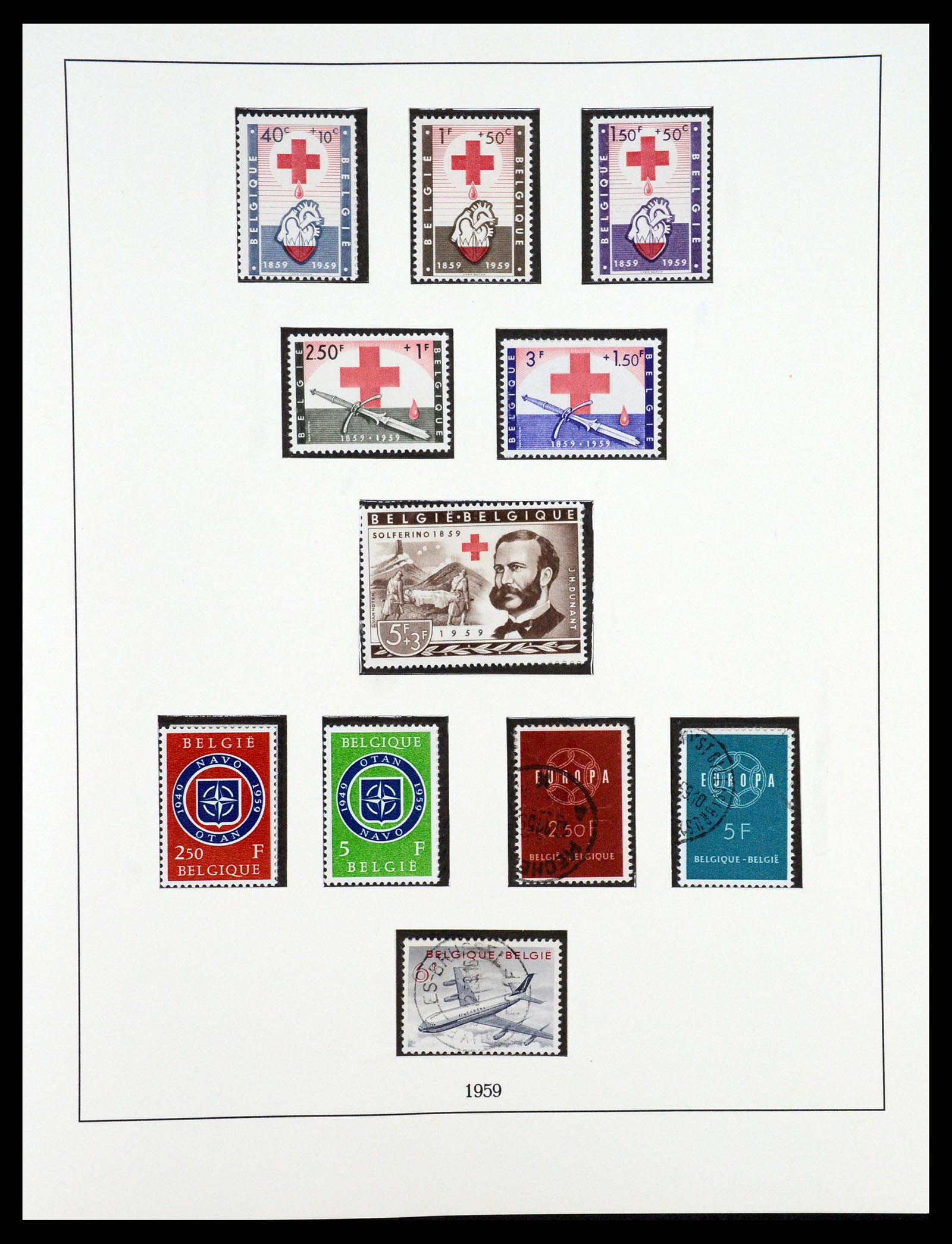 35132 049 - Stamp Collection 35132 Belgium 1941-1996.