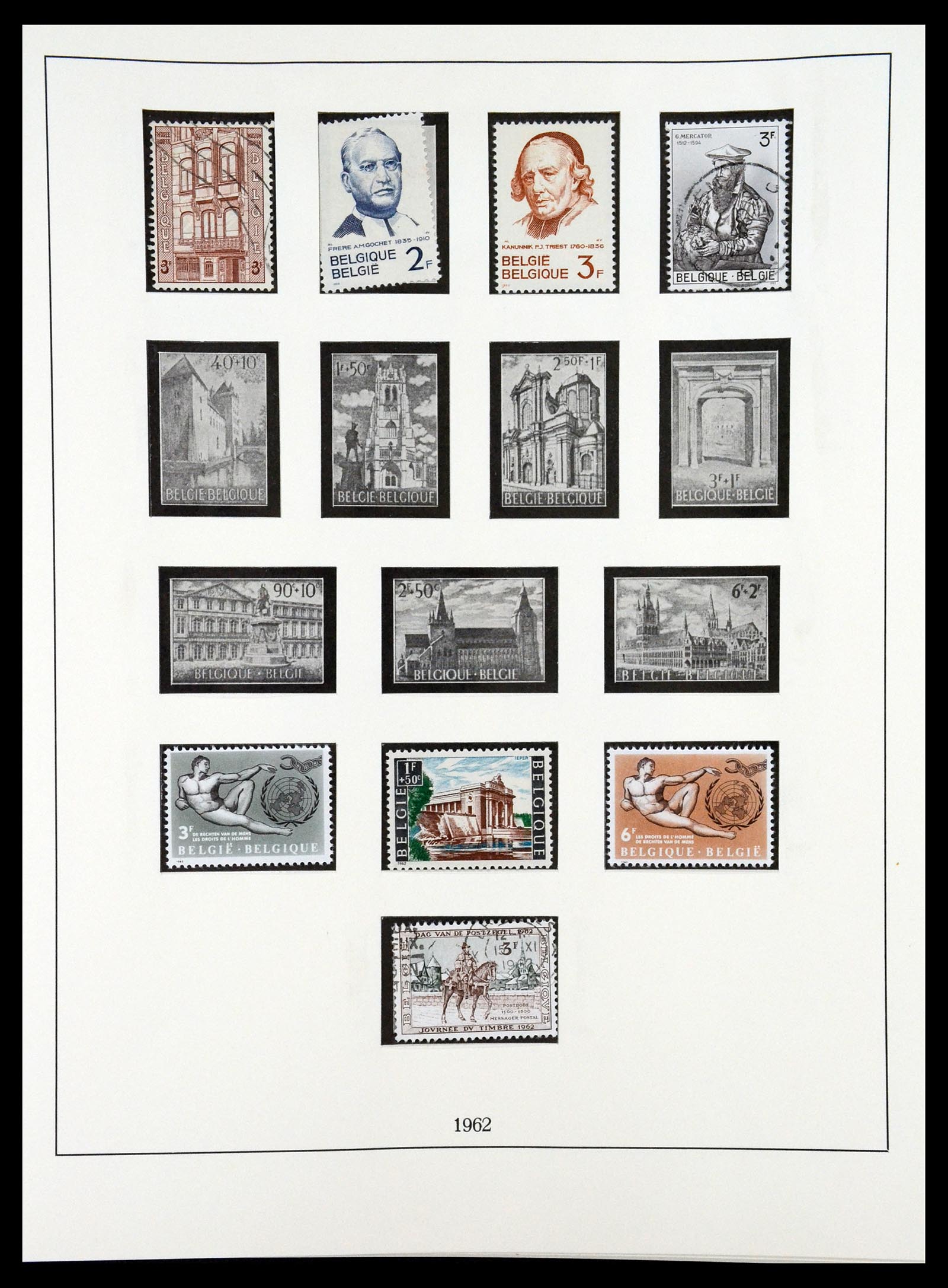 35132 058 - Stamp Collection 35132 Belgium 1941-1996.