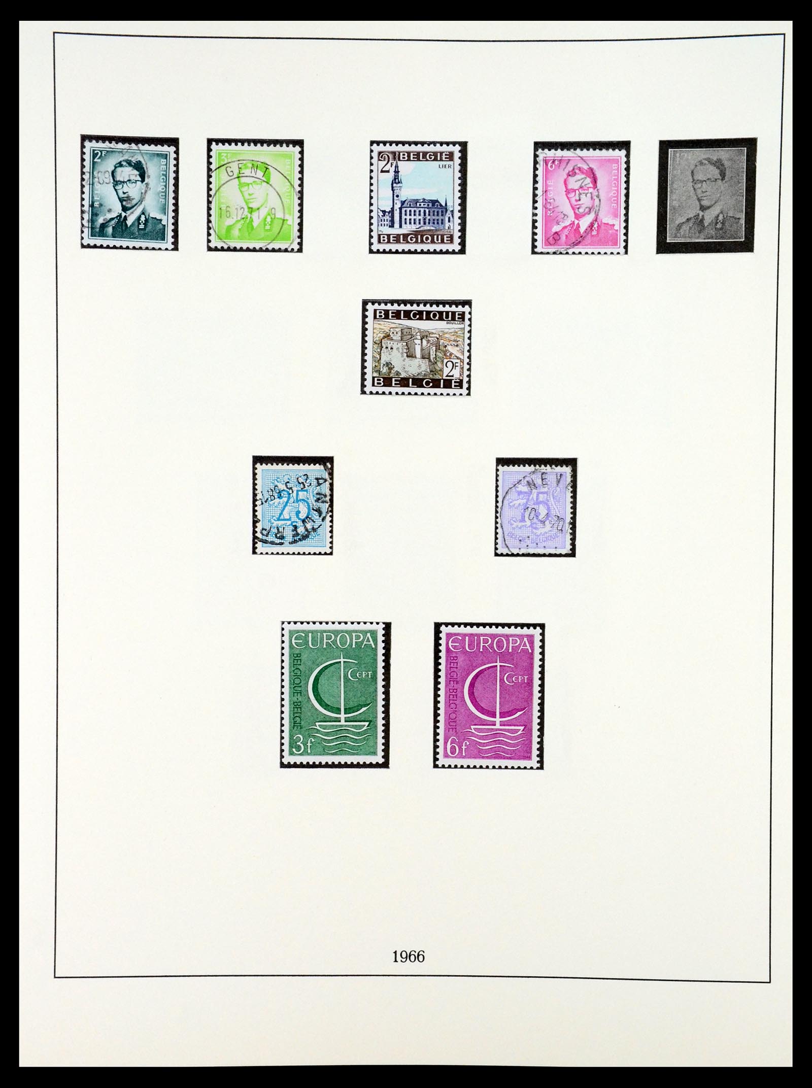 35132 082 - Stamp Collection 35132 Belgium 1941-1996.