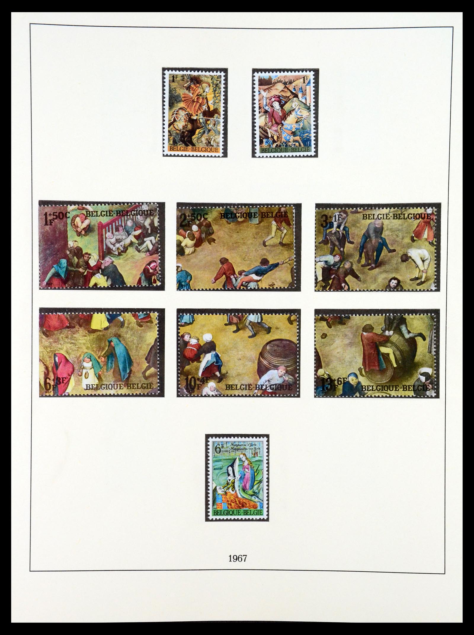 35132 088 - Stamp Collection 35132 Belgium 1941-1996.