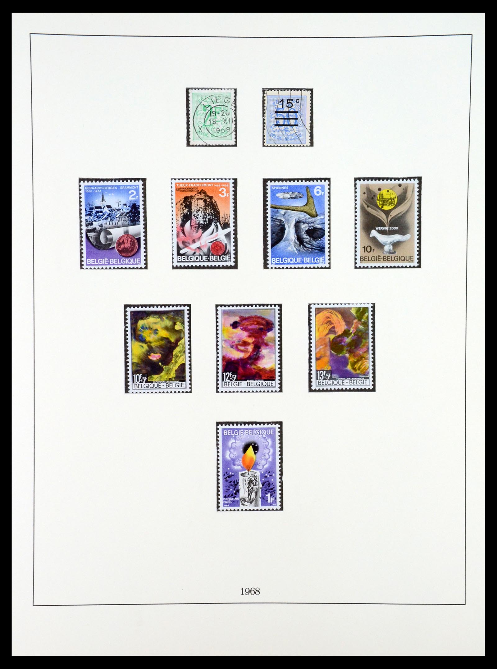 35132 090 - Stamp Collection 35132 Belgium 1941-1996.