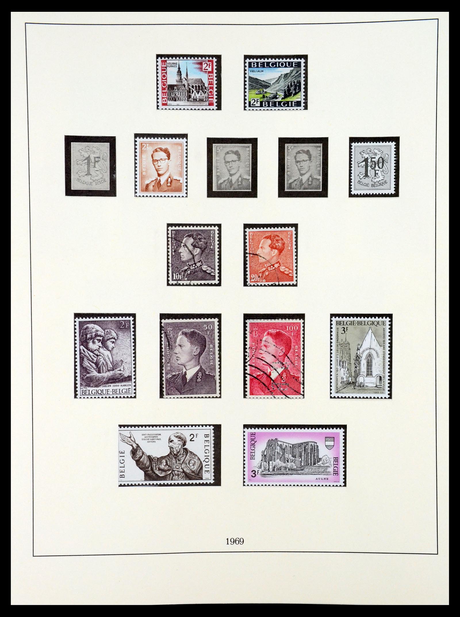 35132 093 - Stamp Collection 35132 Belgium 1941-1996.
