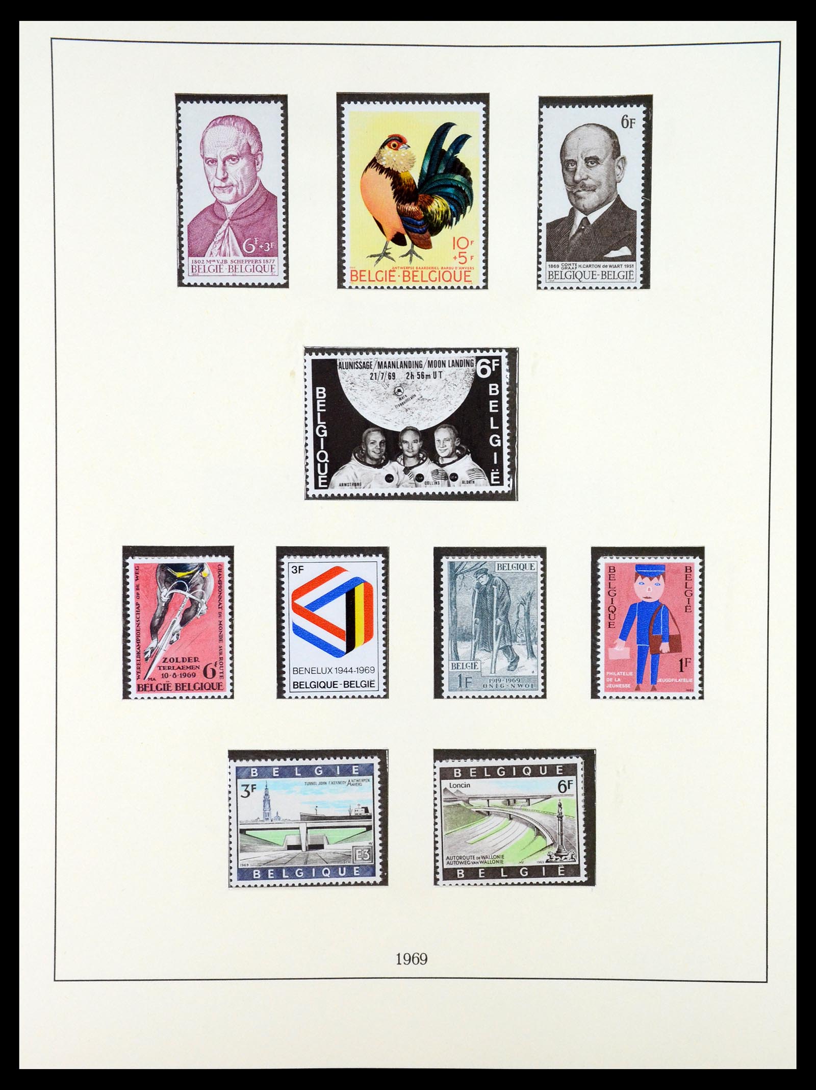 35132 096 - Stamp Collection 35132 Belgium 1941-1996.