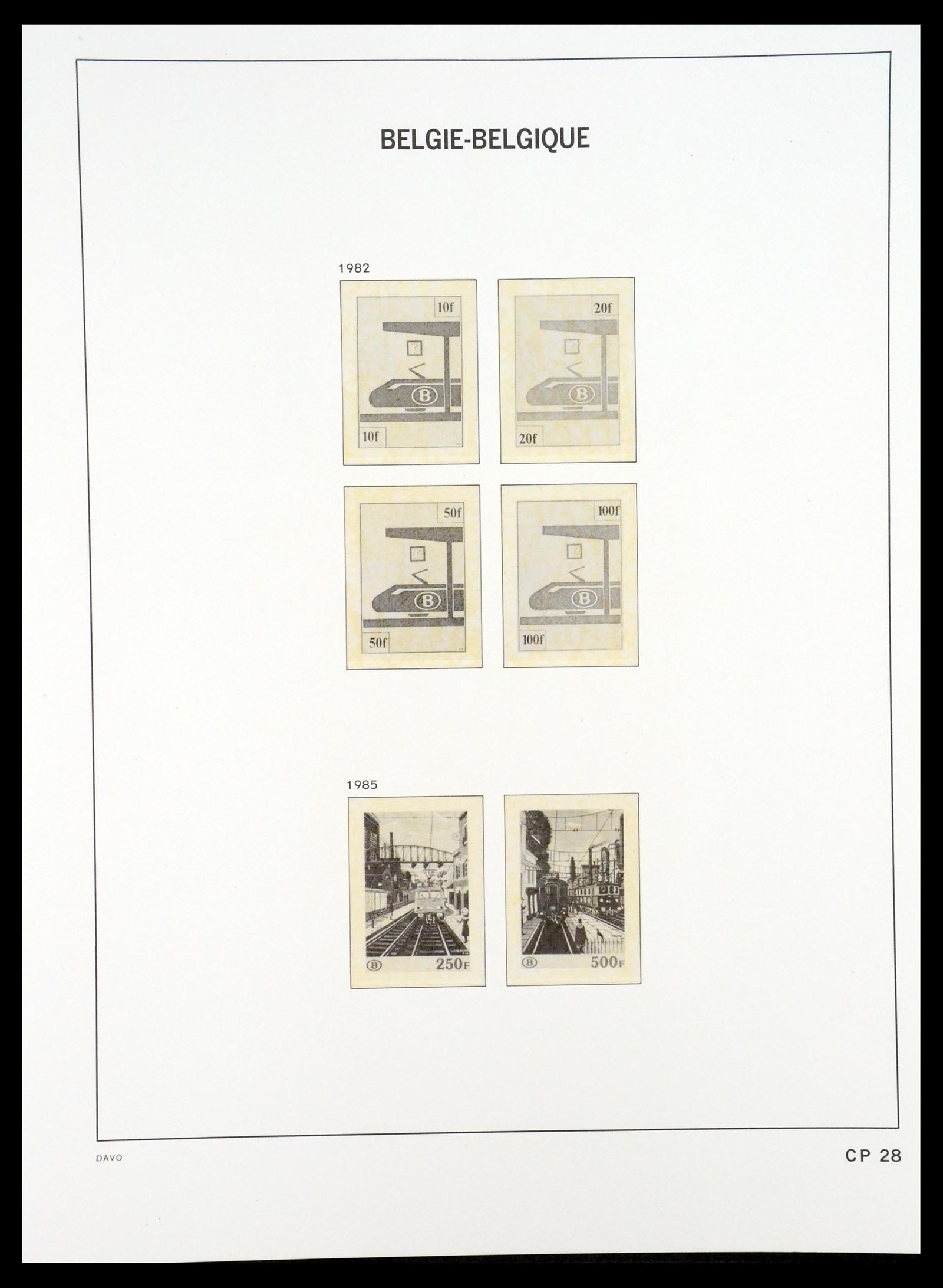 35132 197 - Stamp Collection 35132 Belgium 1941-1996.