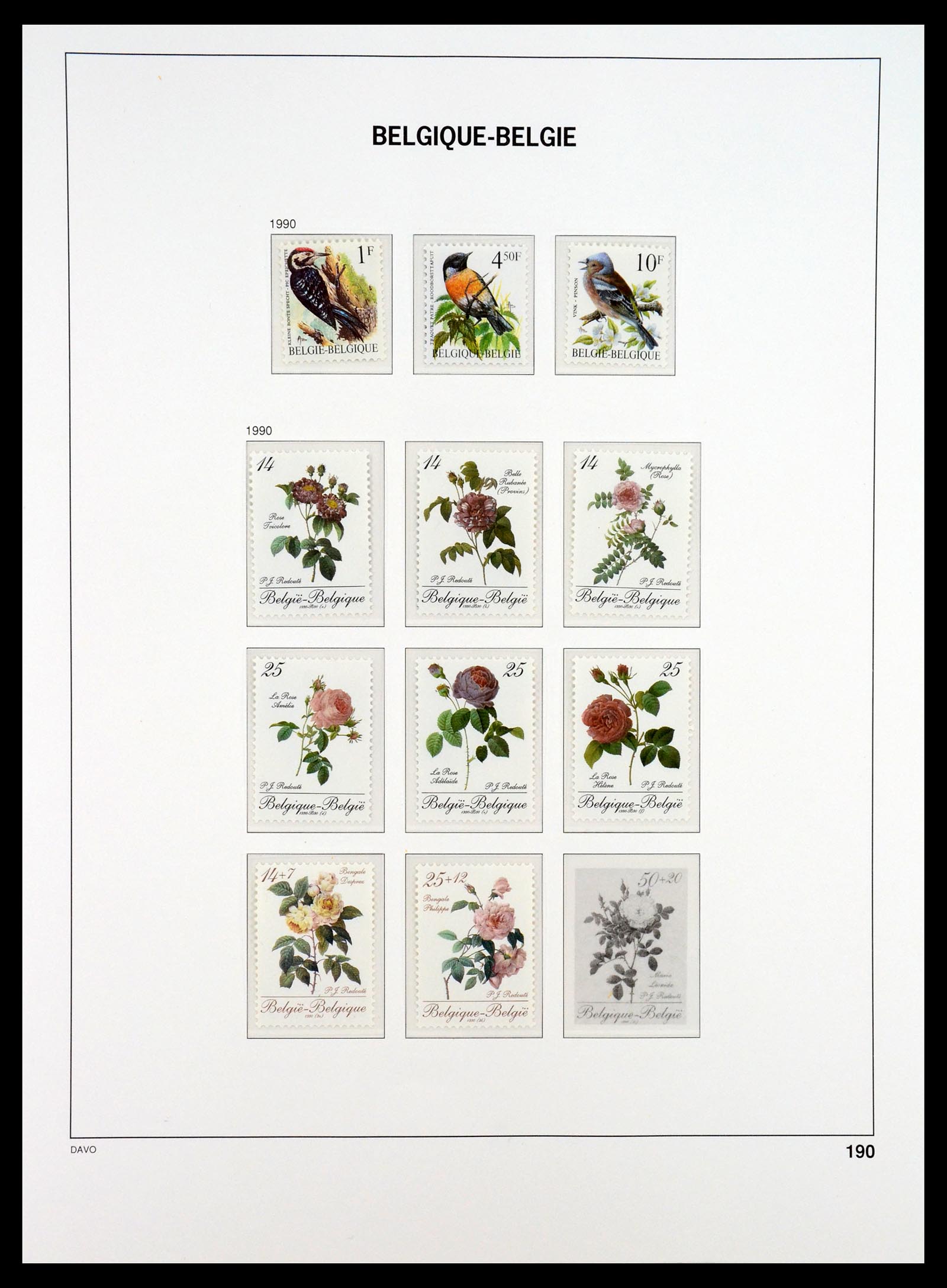 35132 199 - Stamp Collection 35132 Belgium 1941-1996.