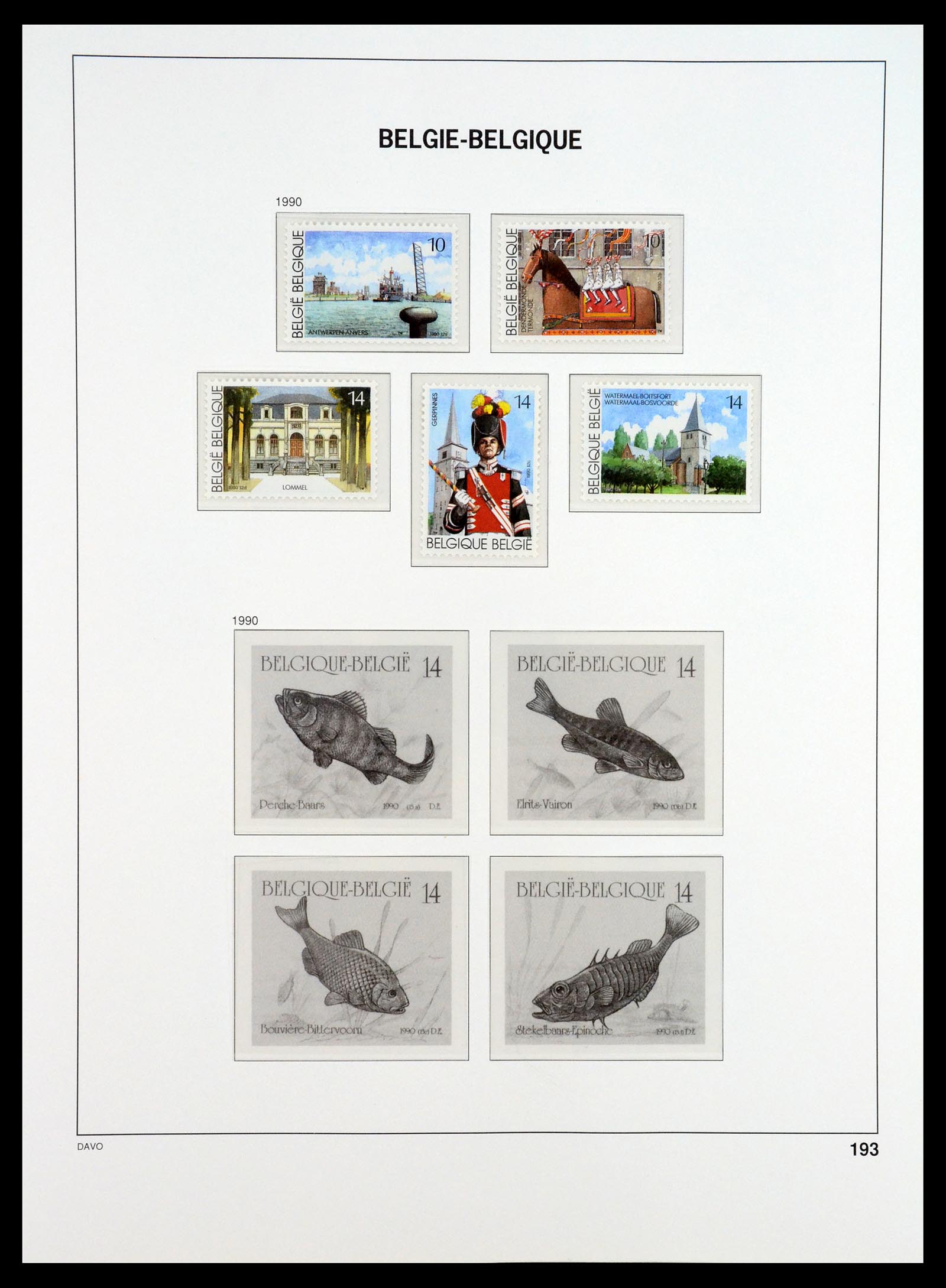 35132 202 - Stamp Collection 35132 Belgium 1941-1996.