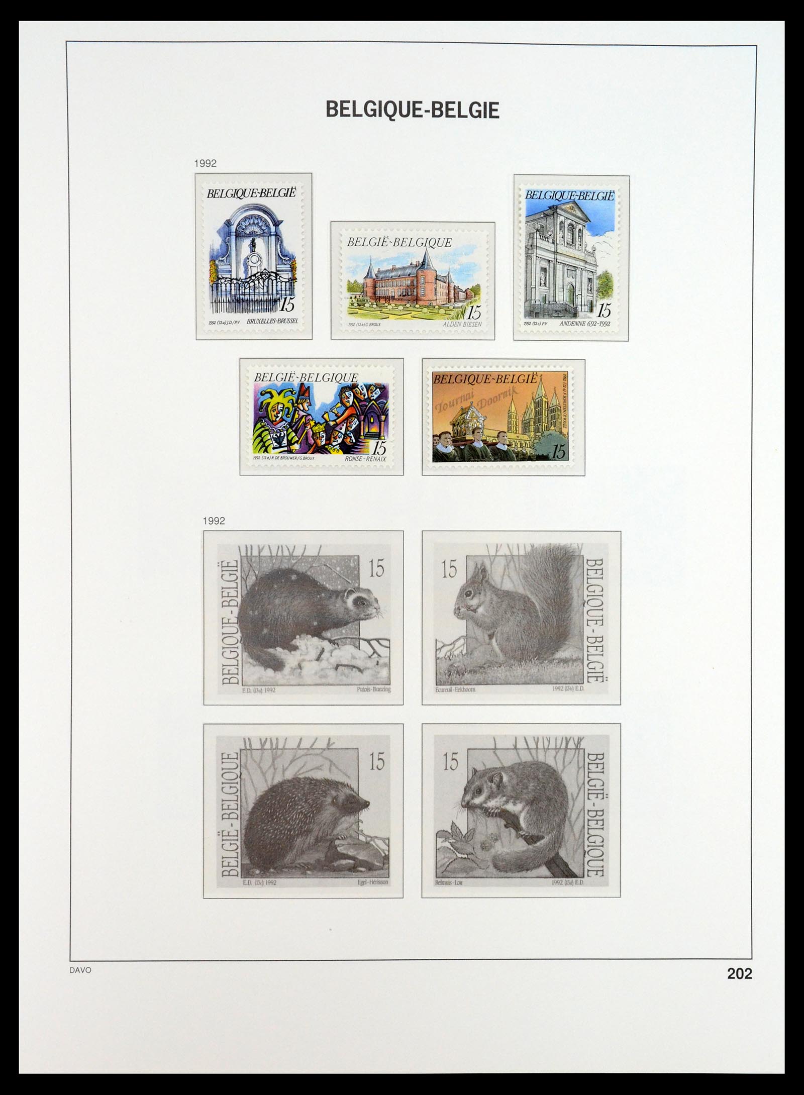 35132 211 - Stamp Collection 35132 Belgium 1941-1996.