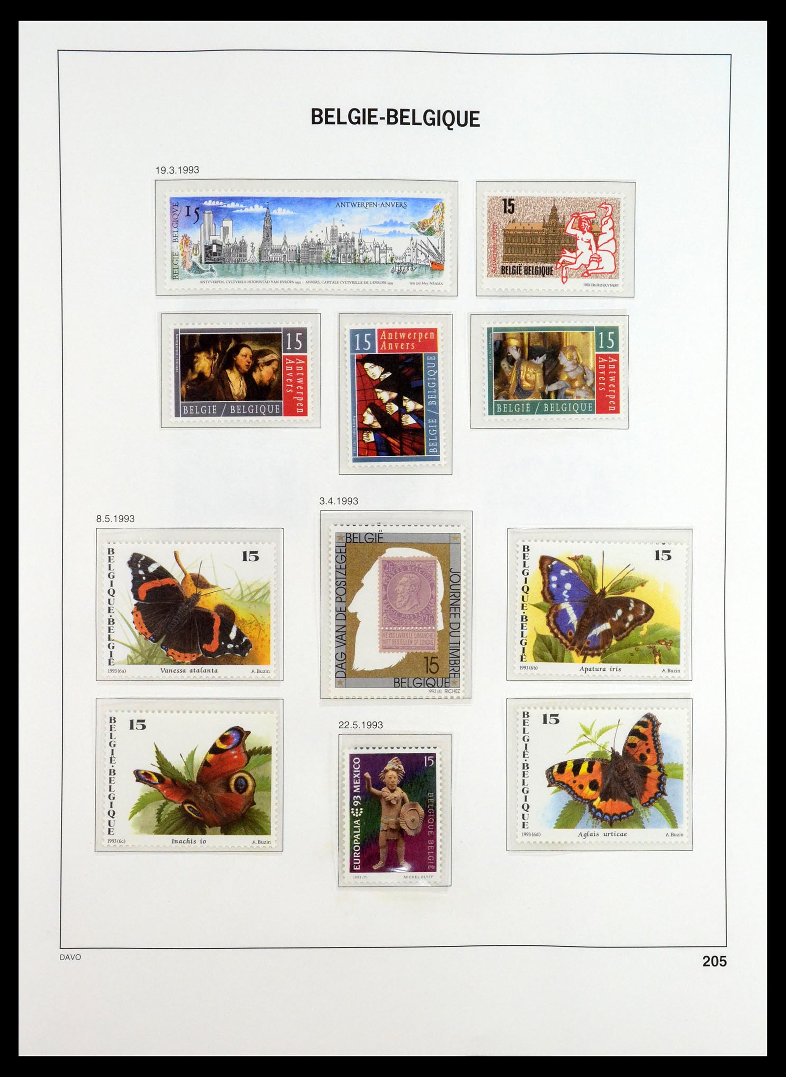 35132 214 - Stamp Collection 35132 Belgium 1941-1996.