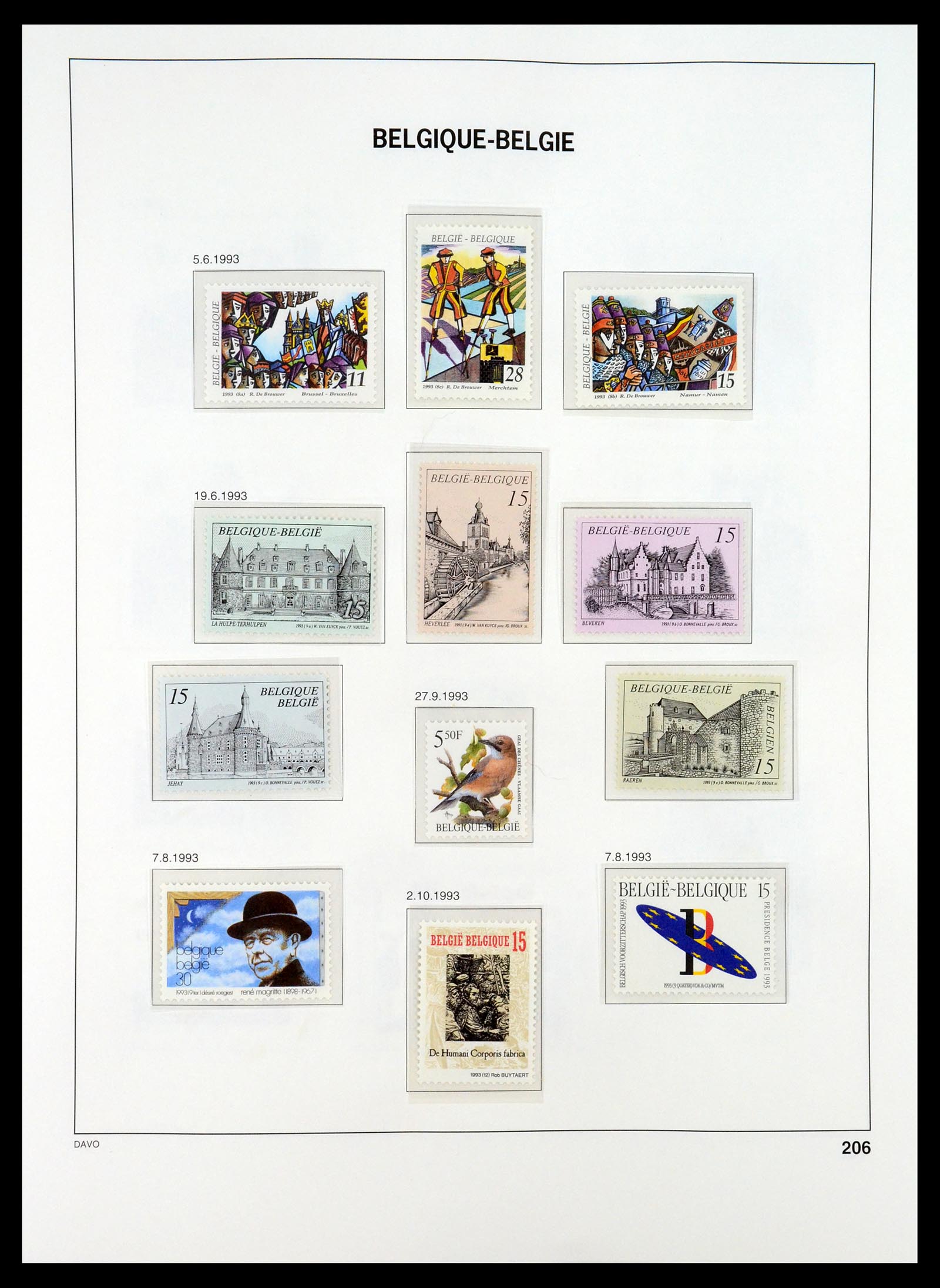 35132 215 - Stamp Collection 35132 Belgium 1941-1996.