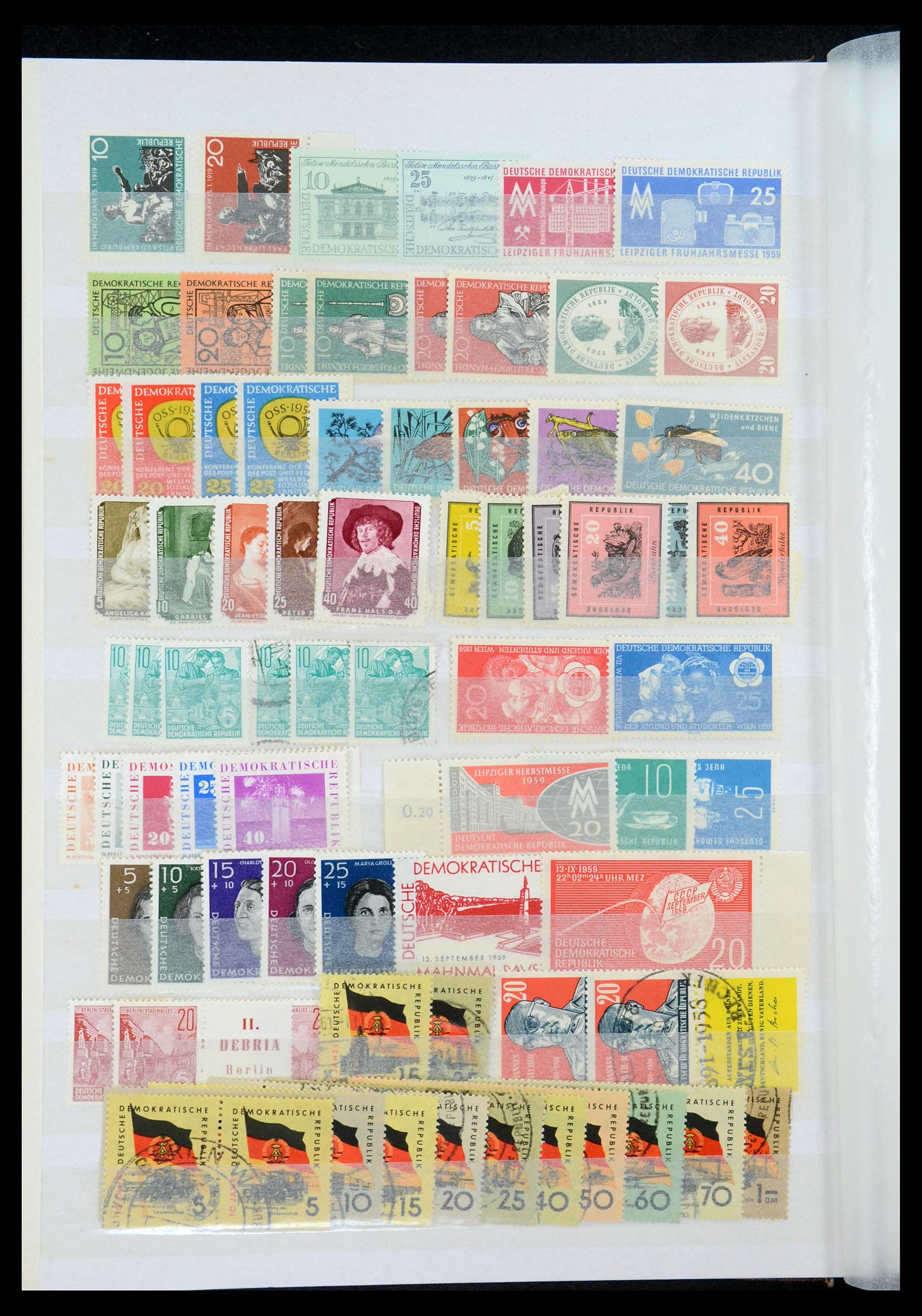 35133 008 - Stamp Collection 35133 GDR 1949-1990.