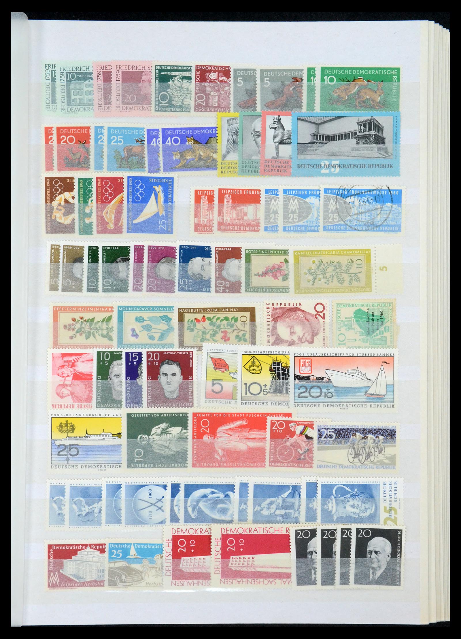 35133 009 - Stamp Collection 35133 GDR 1949-1990.