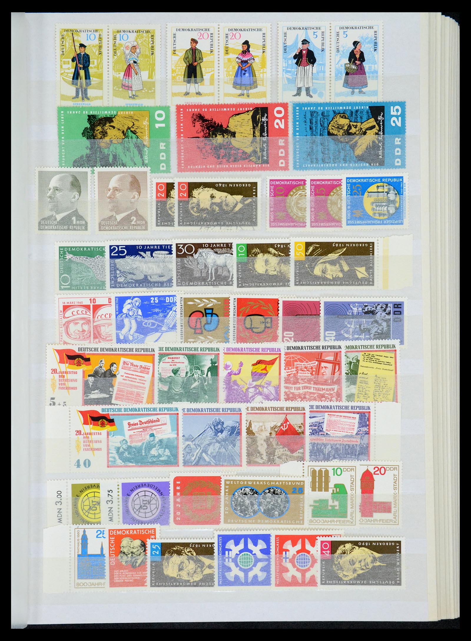 35133 015 - Stamp Collection 35133 GDR 1949-1990.
