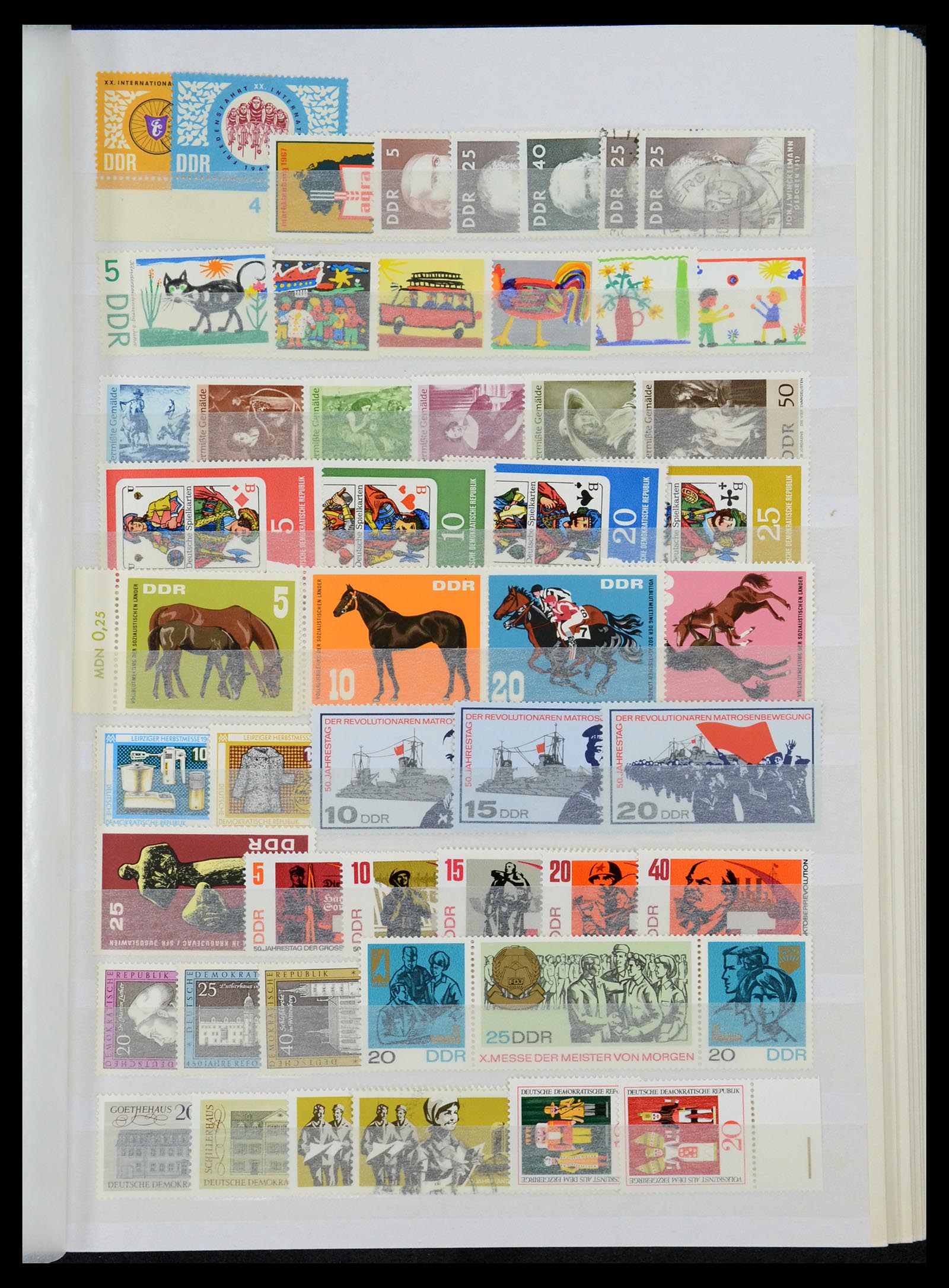 35133 019 - Stamp Collection 35133 GDR 1949-1990.
