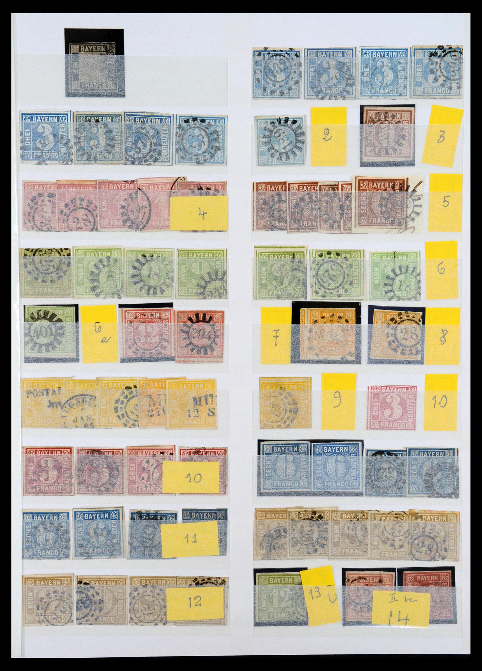 35135 003 - Postzegelverzameling 35135 Oud Duitse Staten en Duitse Rijk 1849-1923