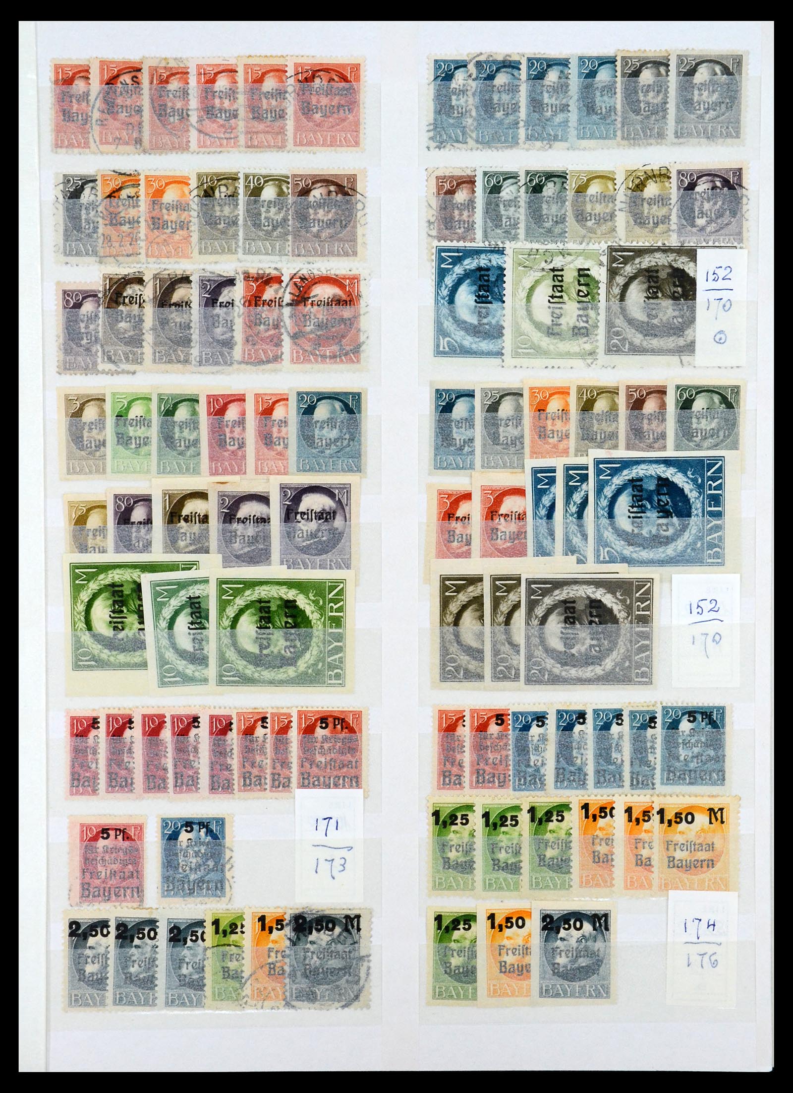 35135 013 - Stamp Collection 35135 Old German States and German Reich 1849-1923.